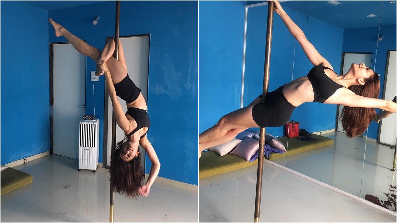 Kriti Kharbanda Desi Pole Dance - HD Wallpaper 