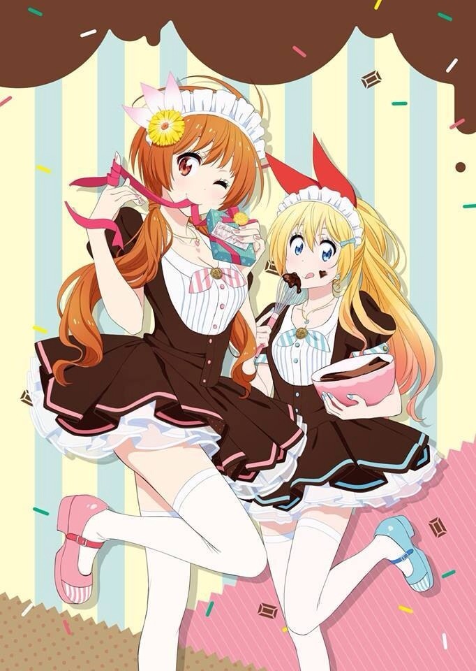 Marika Tachibana & Chitoge Kirisaki Wallpaper - Nisekoi Chitoge And Marika - HD Wallpaper 