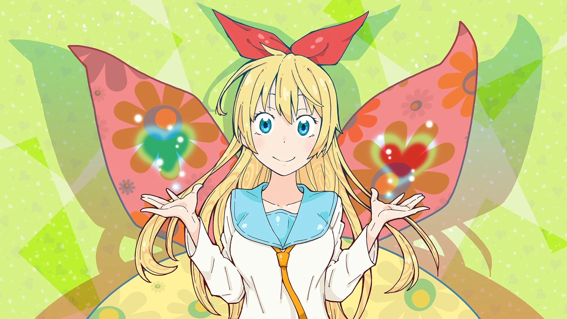 Best Chitoge Kirisaki Wallpaper Id - Artwork Atsushi Ohkubo Art - HD Wallpaper 