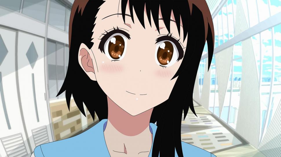 Onodera Kosaki, Nisekoi, Anime Girls, Sweet, Brown - Brown Eye Short Hair Girl Anime - HD Wallpaper 
