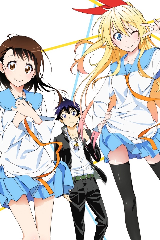 Chitoge Kirisaki Iphone 4 Wallpaper - Nisekoi Mobile Wallpaper Hd - HD Wallpaper 
