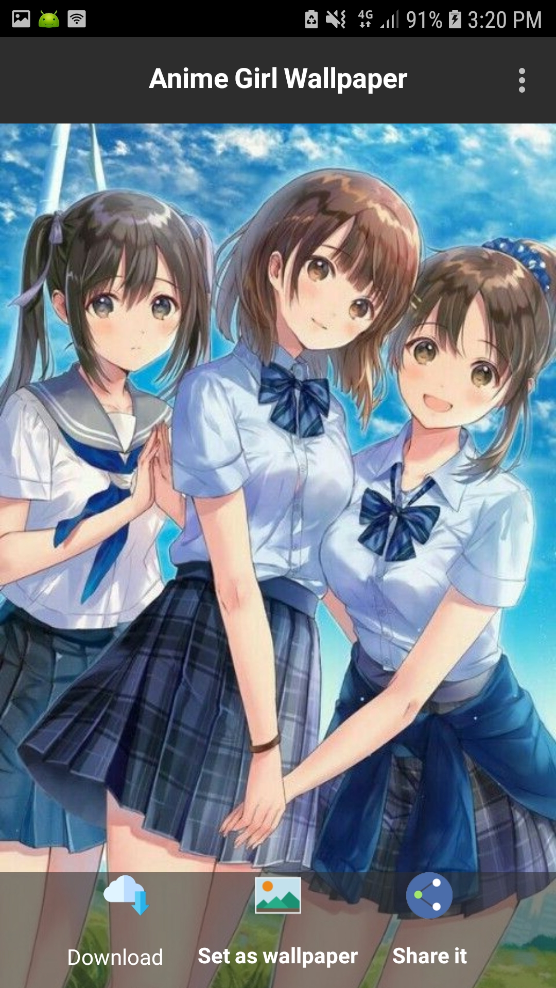 Best Anime Girl - HD Wallpaper 