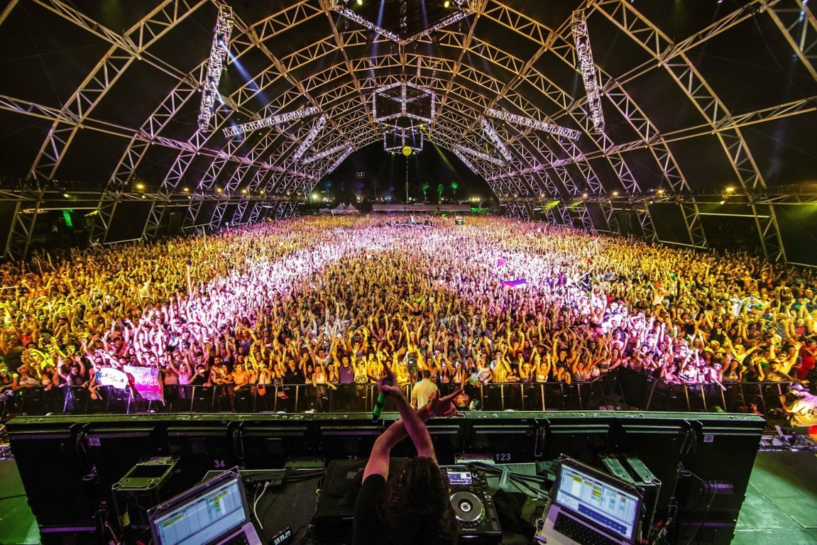 Dj On Stage Wallpaper - Coachella Music Festival 2018 - HD Wallpaper 