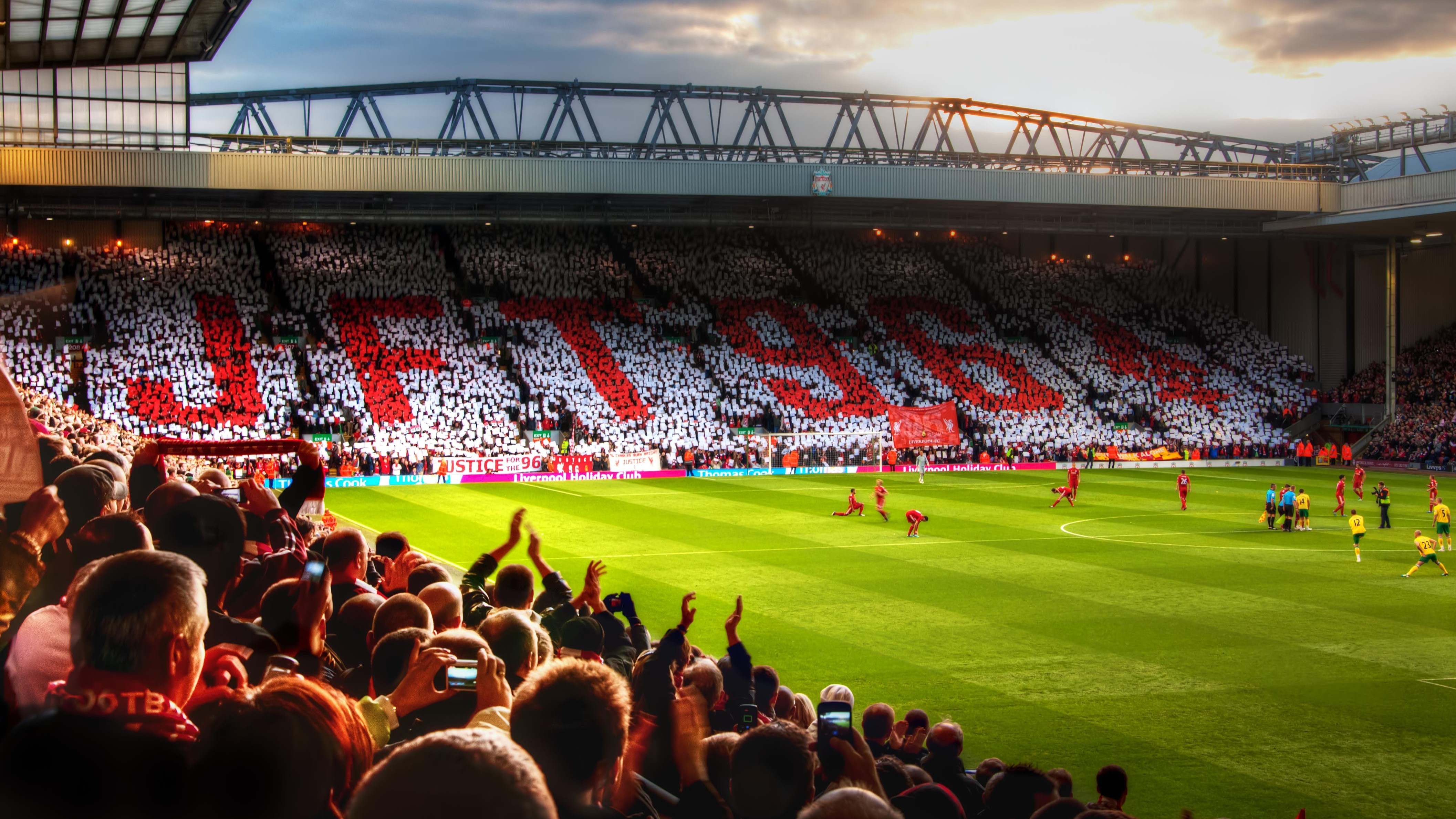 Anfield Stadium - HD Wallpaper 