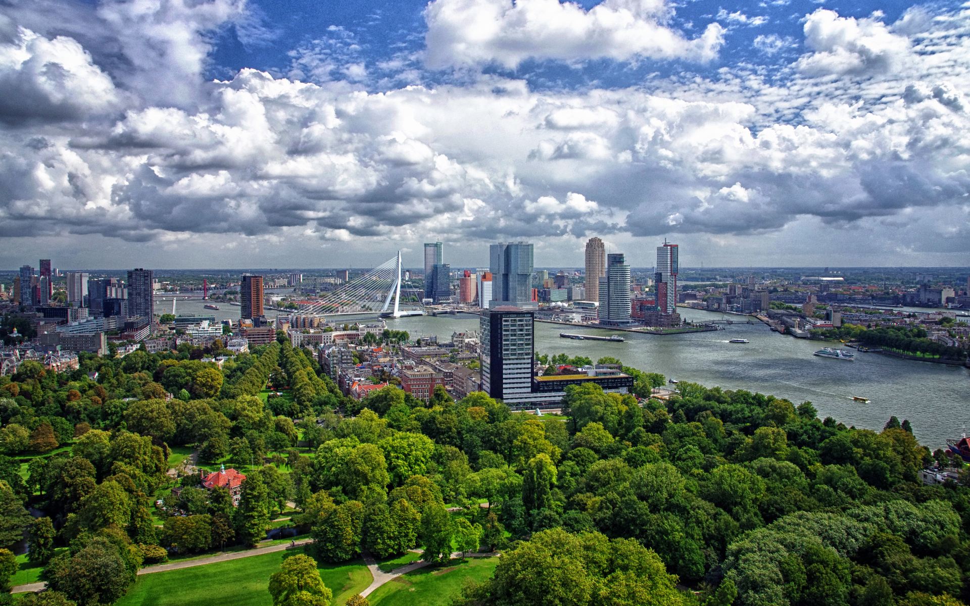 Rotterdam - HD Wallpaper 