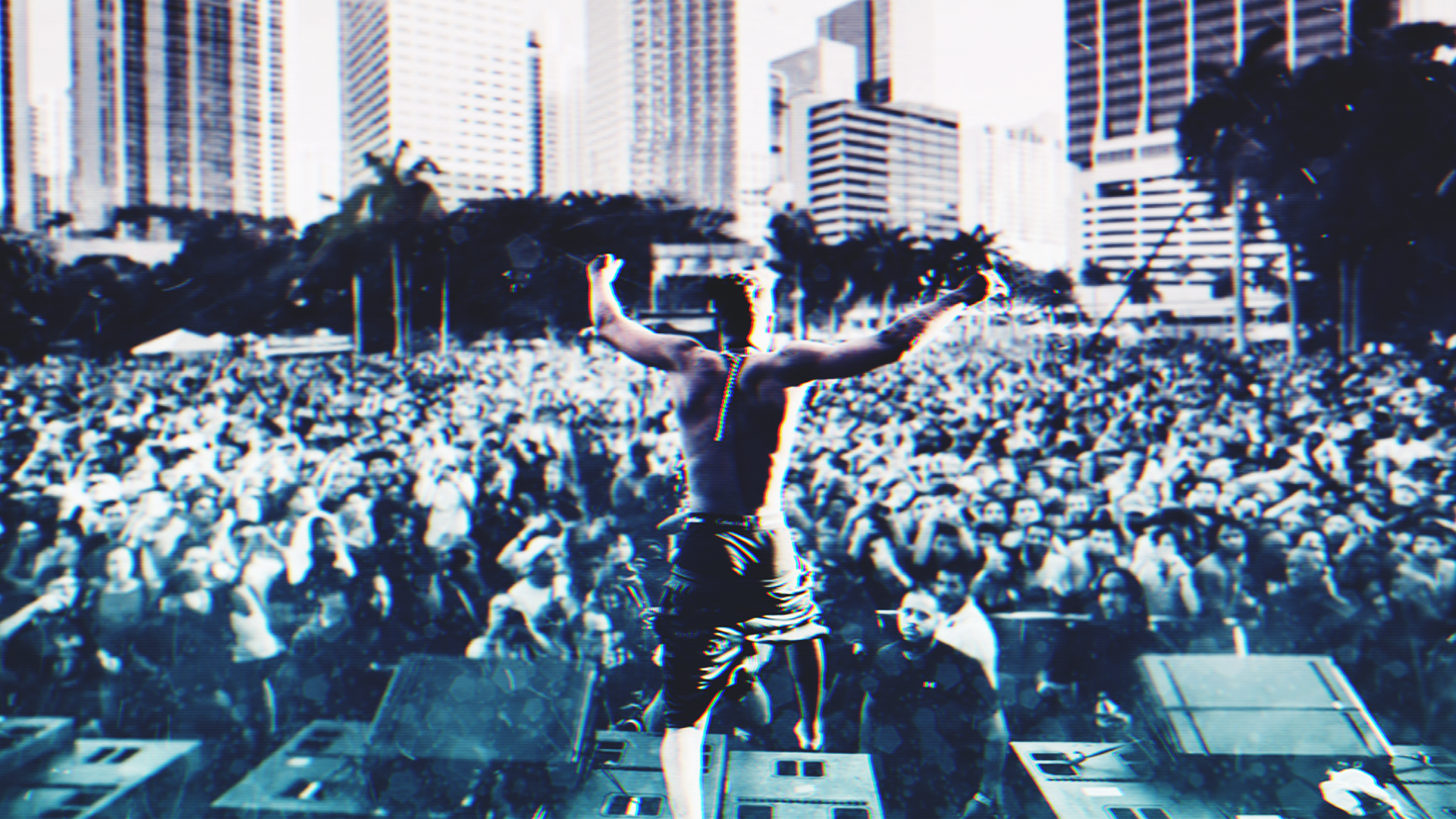 Xxxtentacion Jump In Crowd - HD Wallpaper 