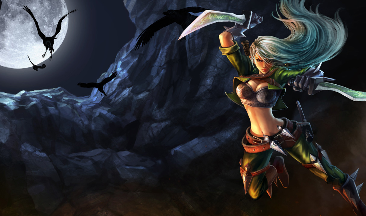 League Of Legends Katarina - HD Wallpaper 