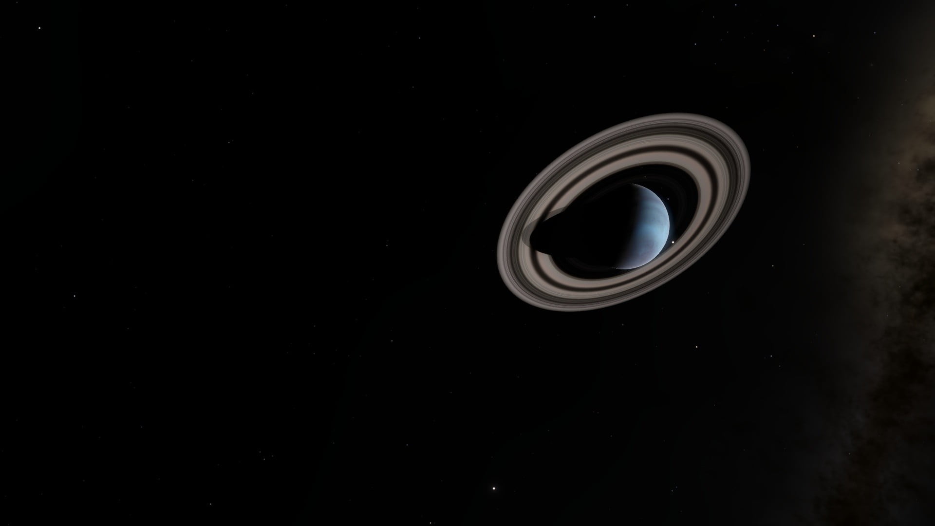 Black Uranus - HD Wallpaper 