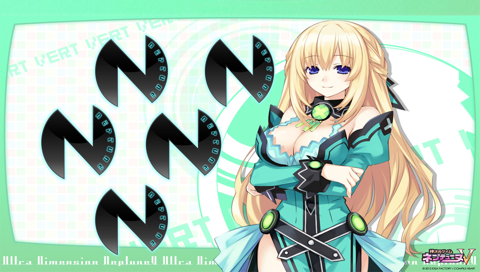 Neptunia Vert - HD Wallpaper 