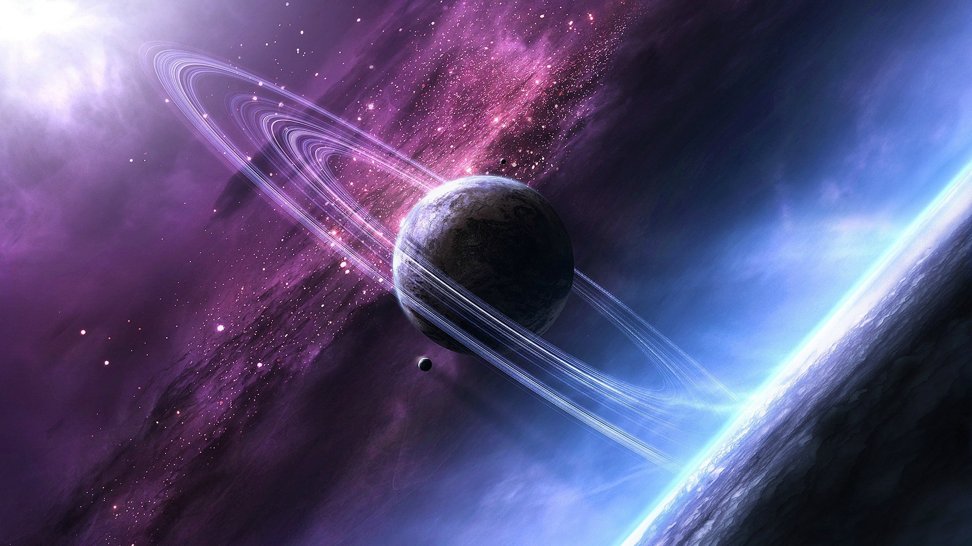 Planets In The Solar System Have Planets Such As Jupiter, - Saturno Wallpaper Hd - HD Wallpaper 
