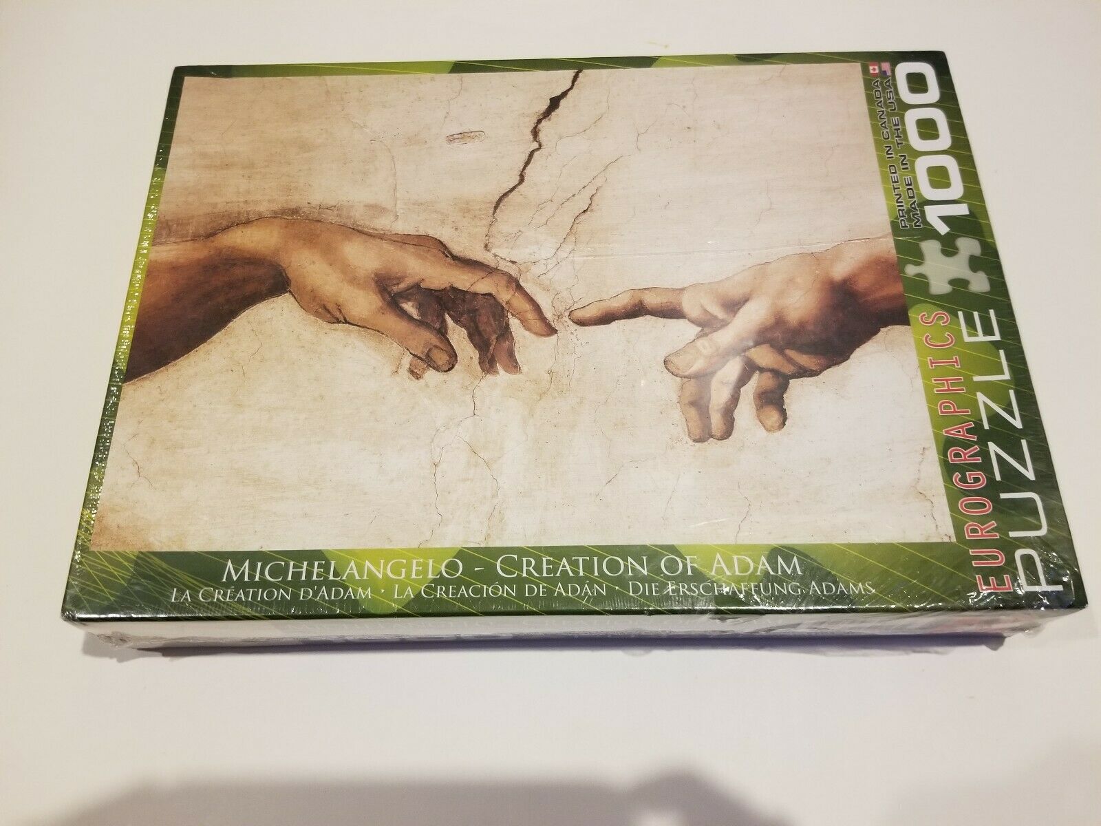 Michelangelo Creation Of Adam Art Print Poster - HD Wallpaper 
