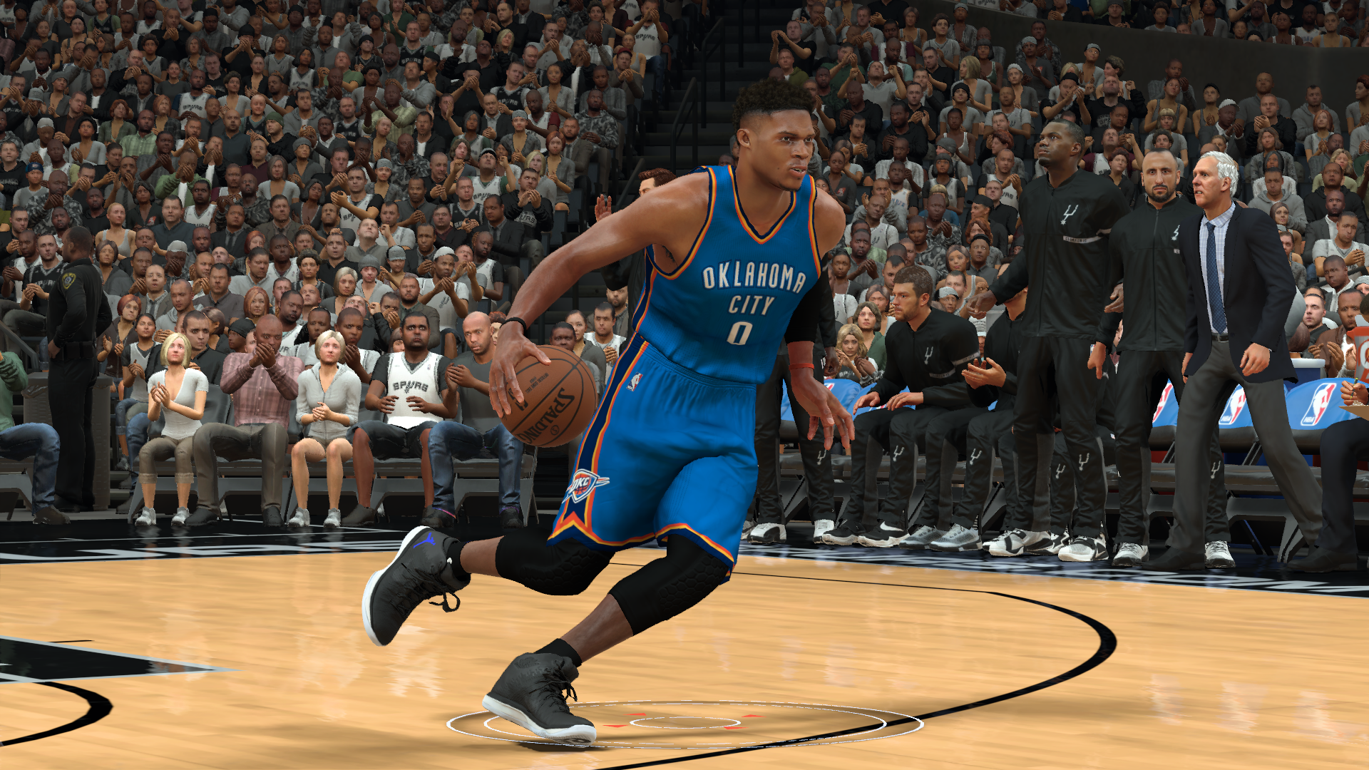 Russell Westbrook Nba 2k17 - HD Wallpaper 