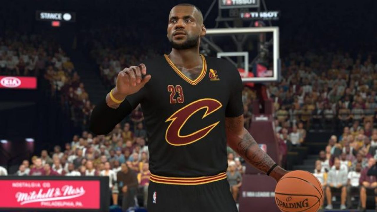 Nba 2k17 Lebron James - HD Wallpaper 