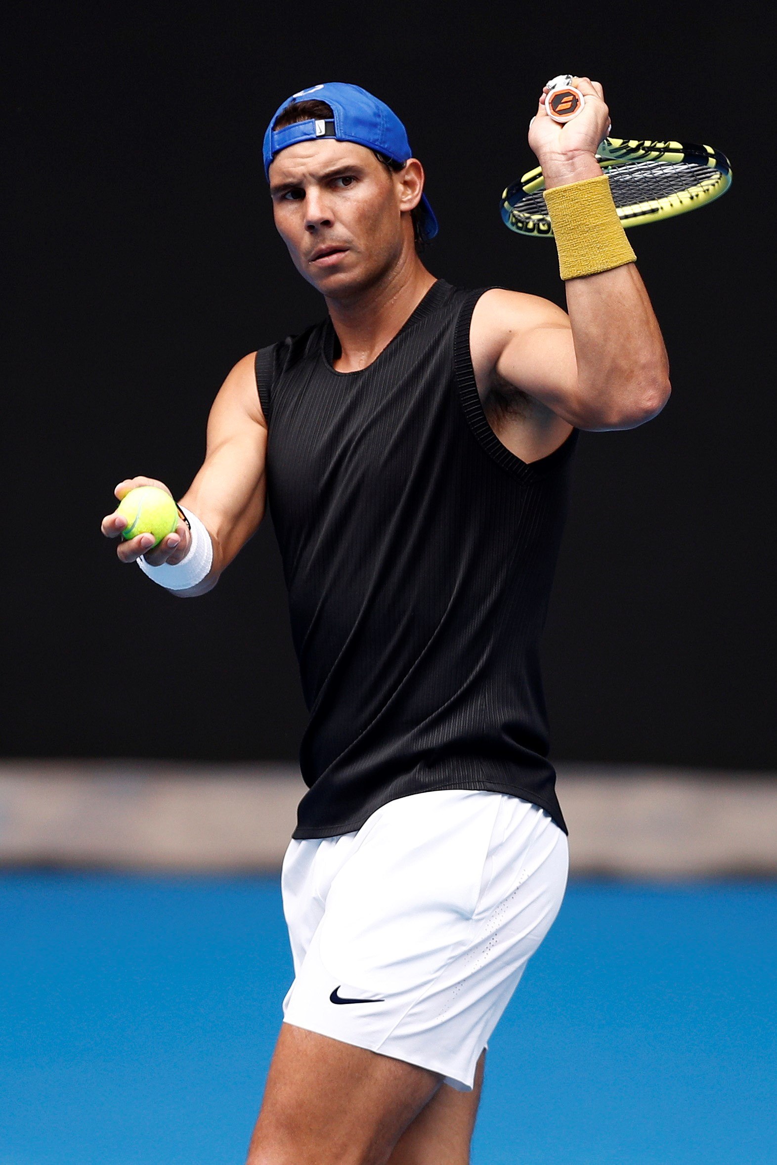 Rafael Nadal Practice 2019 - HD Wallpaper 