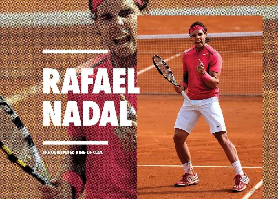 King Of Clay Court Rafael Nadal - HD Wallpaper 