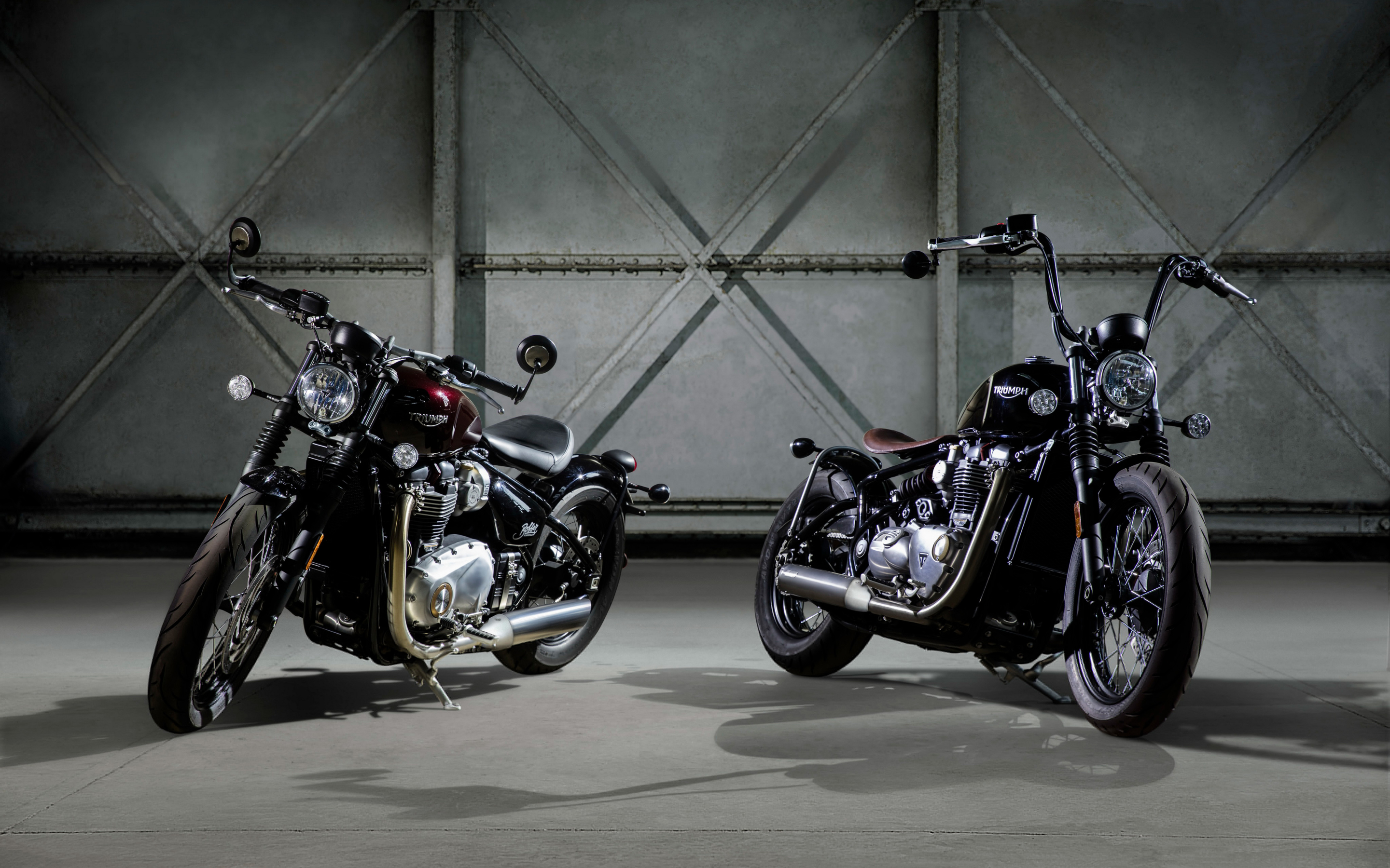 Triumph Bonneville T120 Bobber - HD Wallpaper 