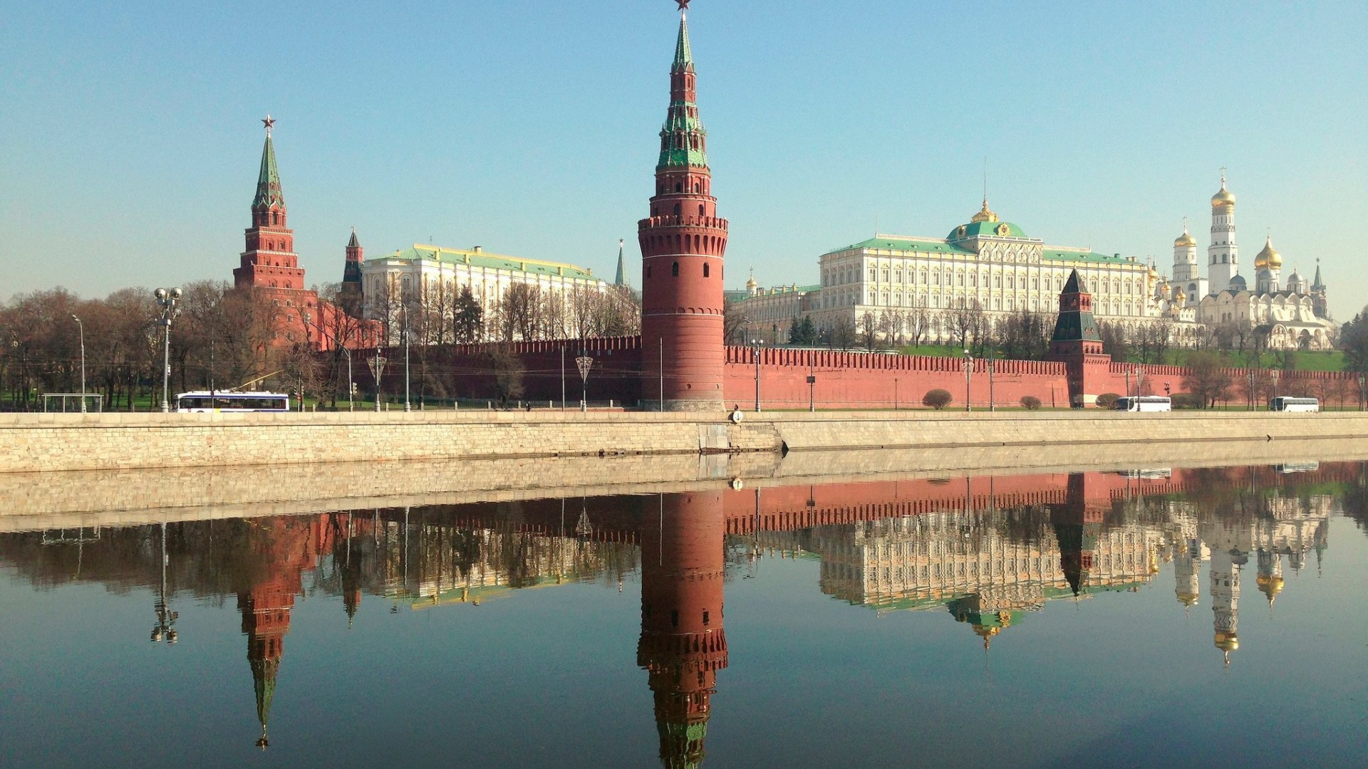 Moscow Kremlin - HD Wallpaper 