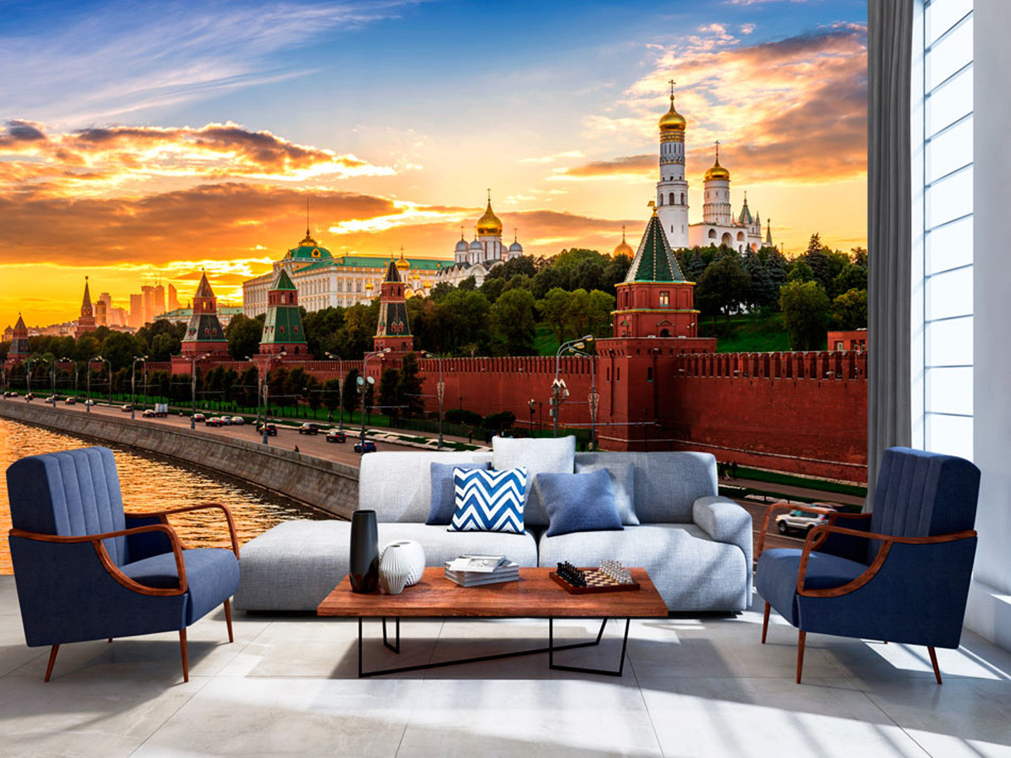 Wall Mural Kremlin, Russia - Papier Peint Russia - HD Wallpaper 