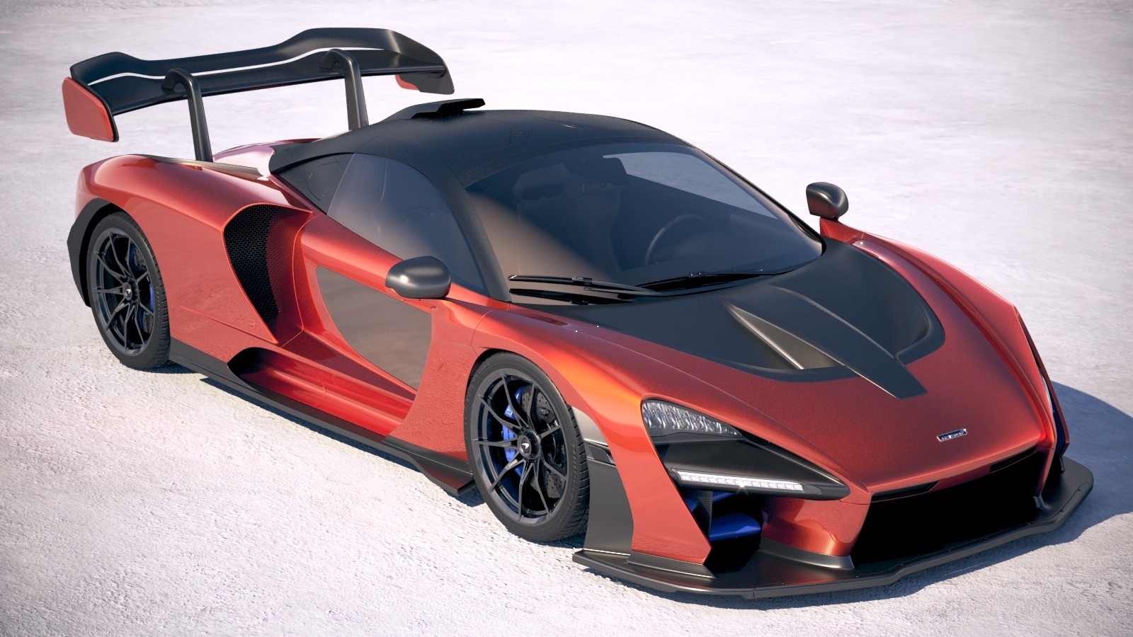 2019 Mclaren Senna - Mclaren Senna Model 3d - HD Wallpaper 