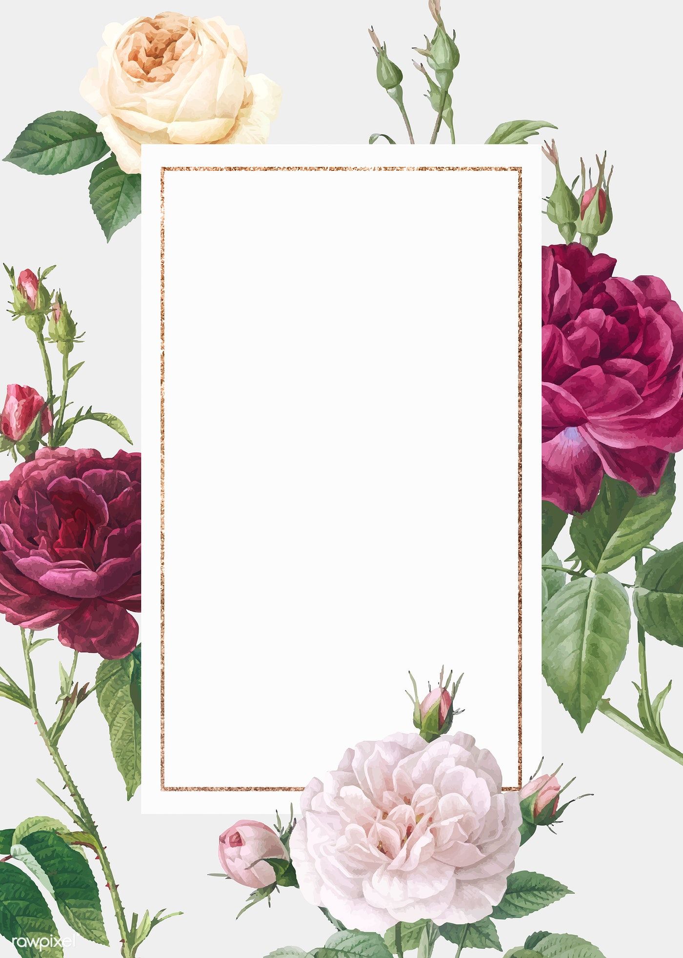 Wedding Card Flower Design Png - 1400x1963 Wallpaper 