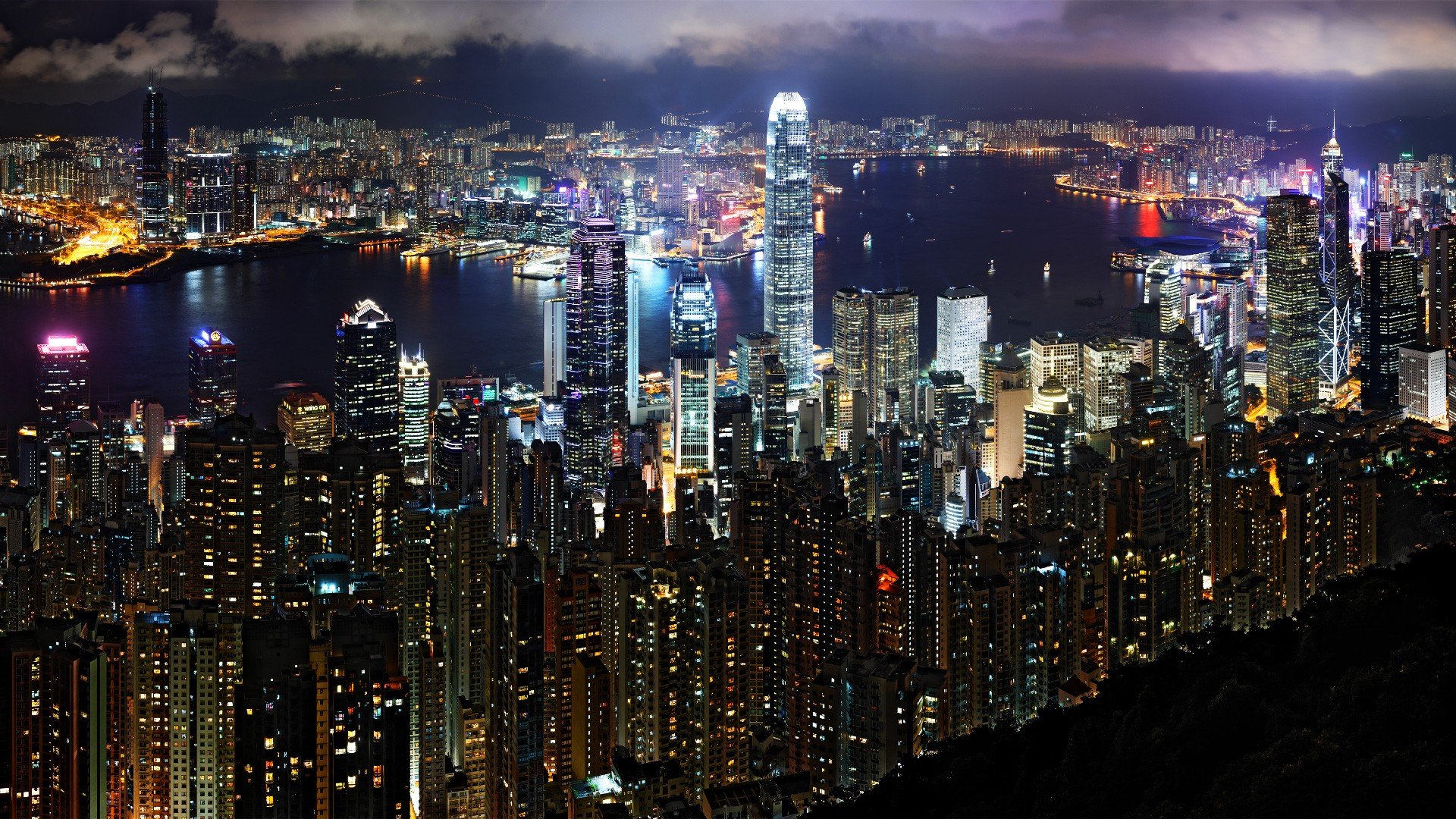 Victoria Peak - HD Wallpaper 
