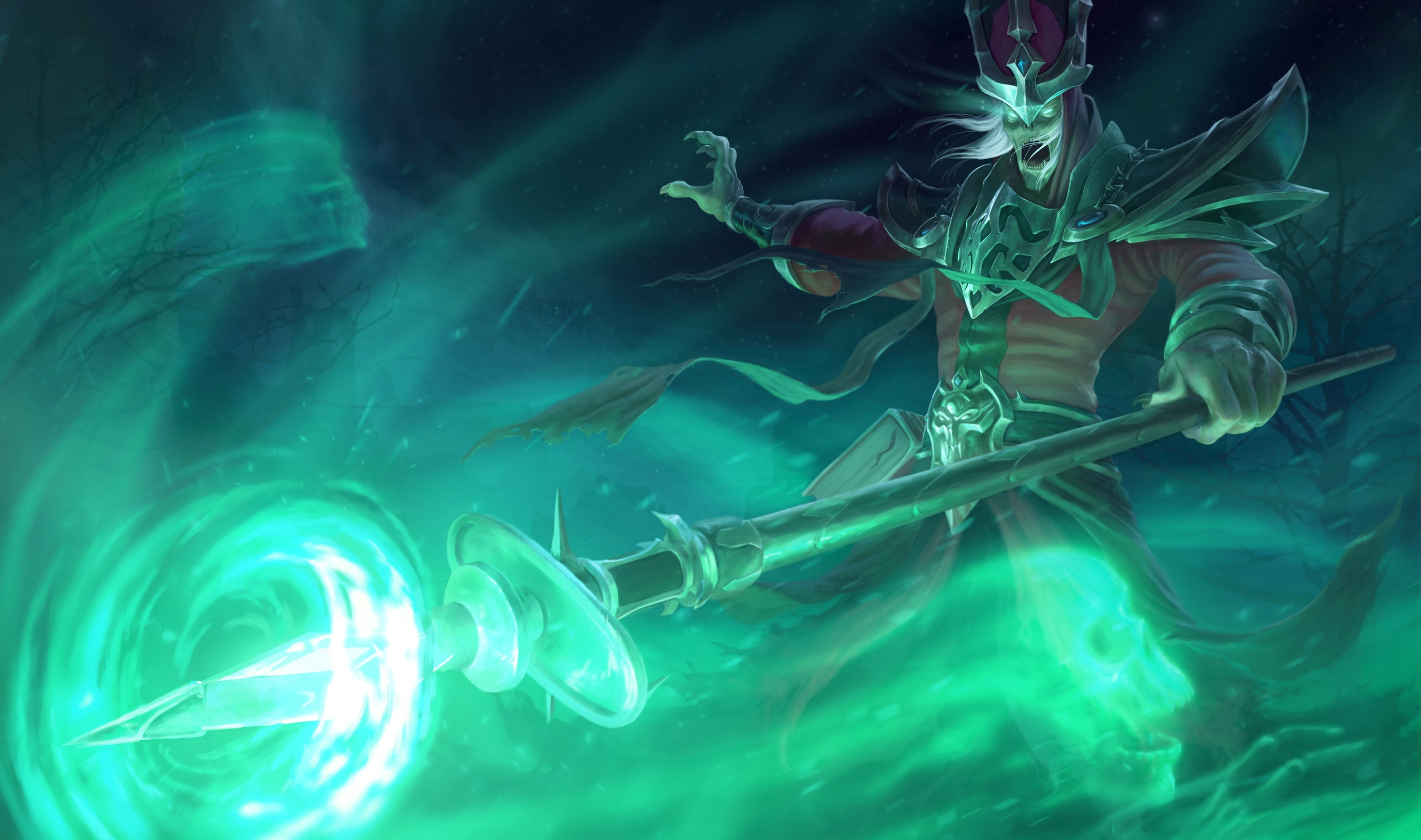 League Of Legends Karthus Fanart - HD Wallpaper 