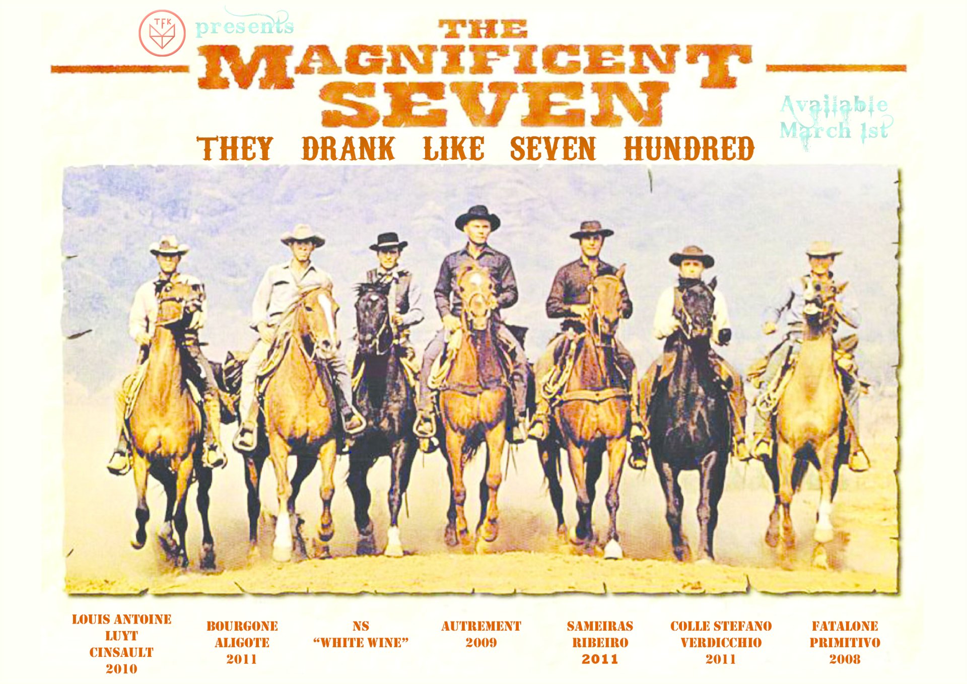 Magnificent Seven Old Poster - HD Wallpaper 