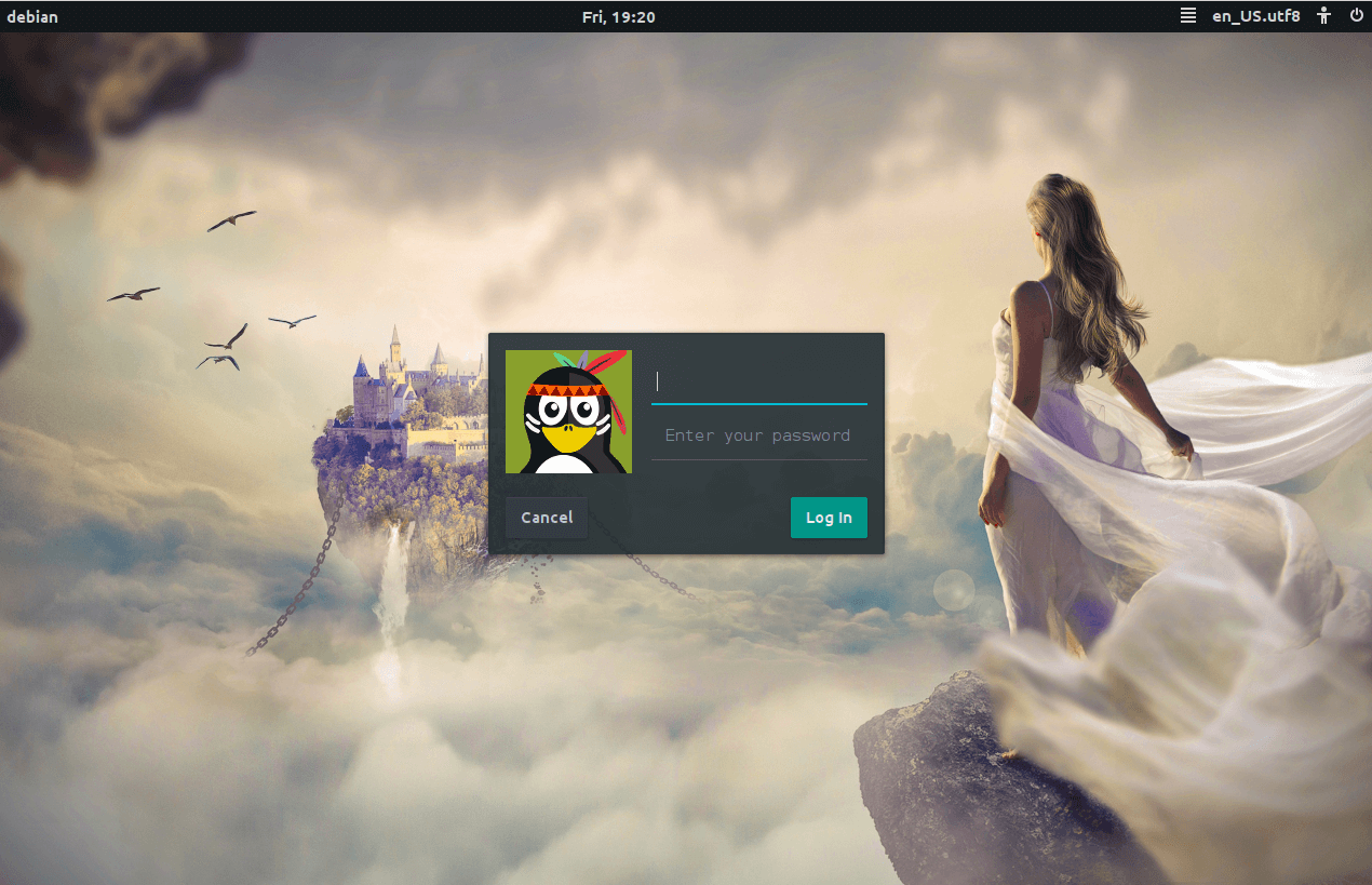 Debian 9 Make Login Screen Pretty - Mother Gaia 5th Dimension - HD Wallpaper 