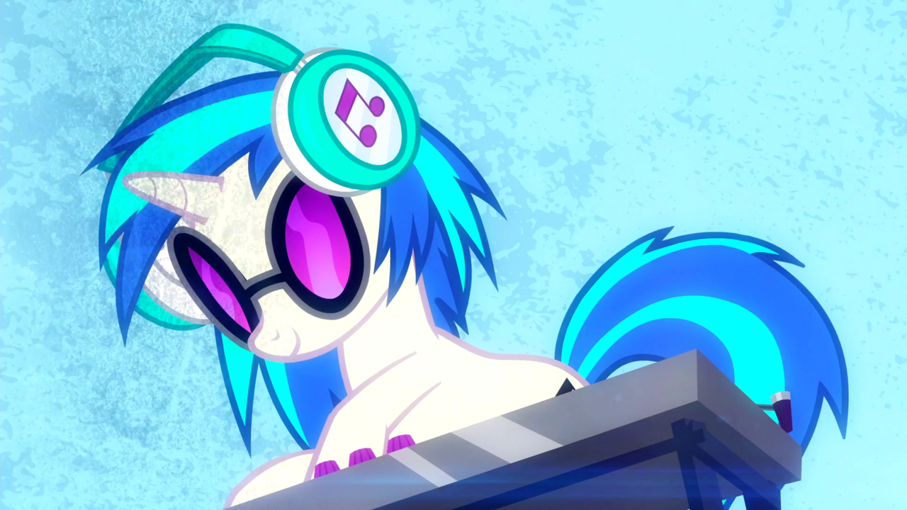 Vinyl Scratch Pony - HD Wallpaper 