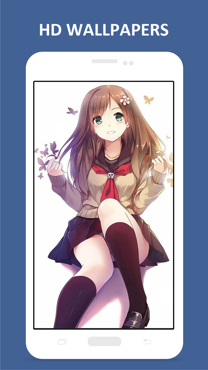 Anime Cute Girl Hd Png - HD Wallpaper 