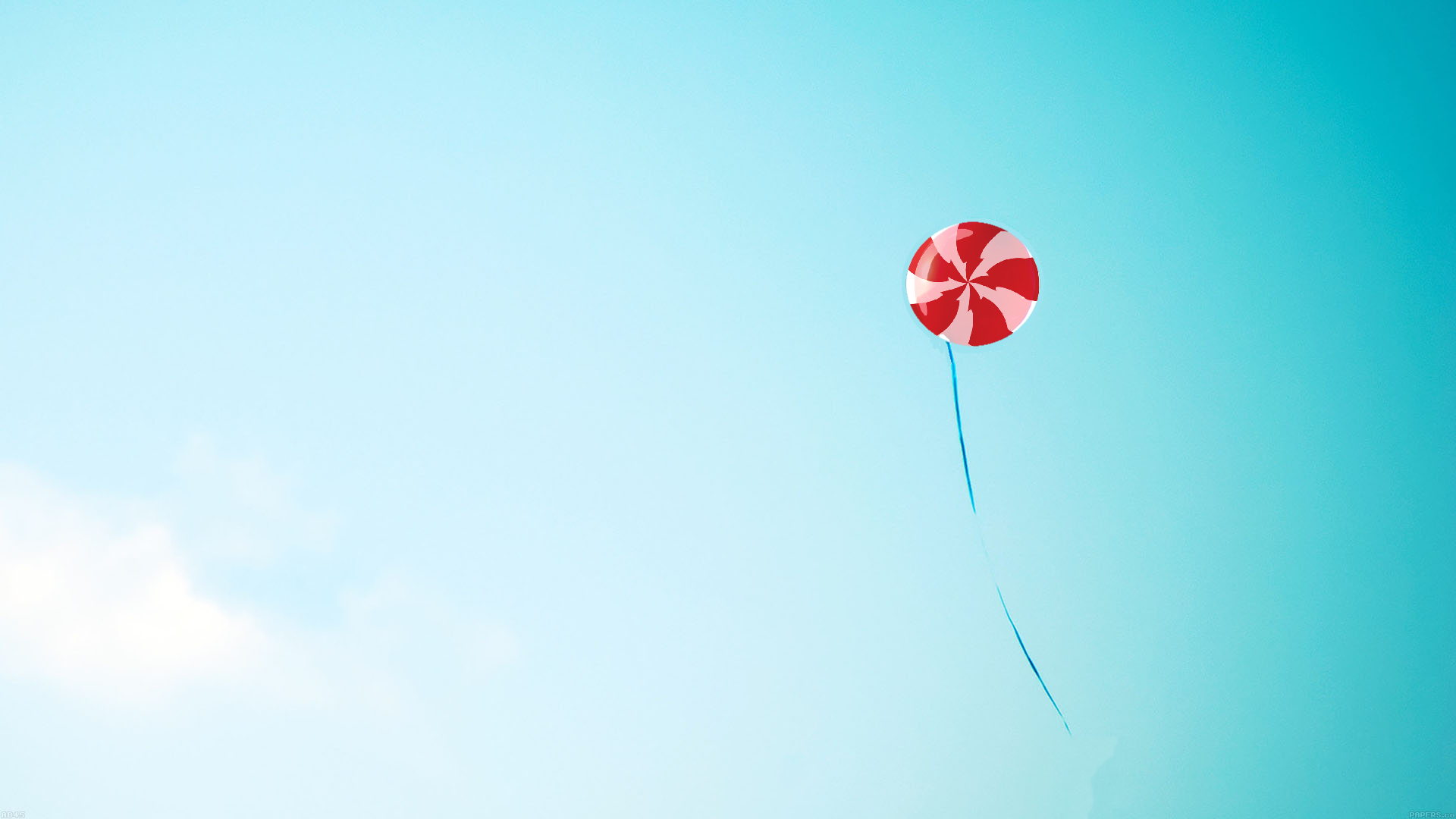 Balloon On The Sky - HD Wallpaper 