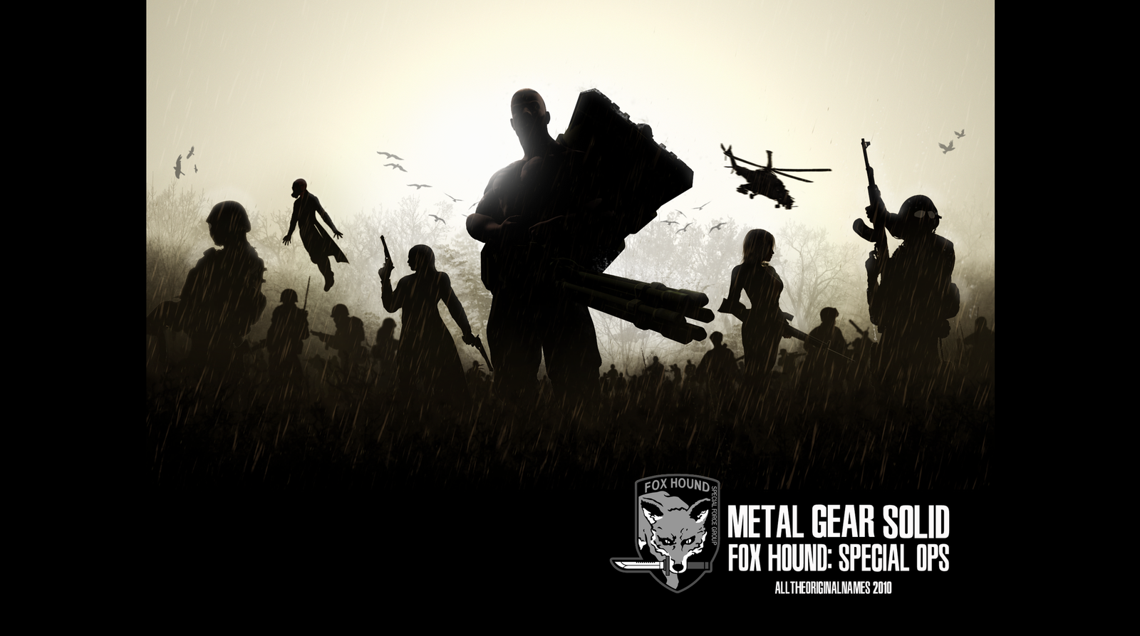 Metal Gear Solid Hd Wallpapers And Backgrounds - Fox Hound - HD Wallpaper 