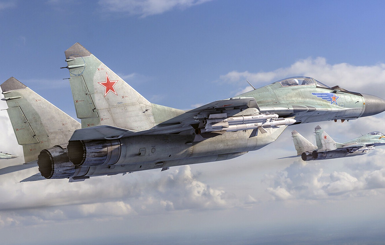 Photo Wallpaper The Mig-29, The Fourth Generation, - Antonis Karidis Mig - HD Wallpaper 