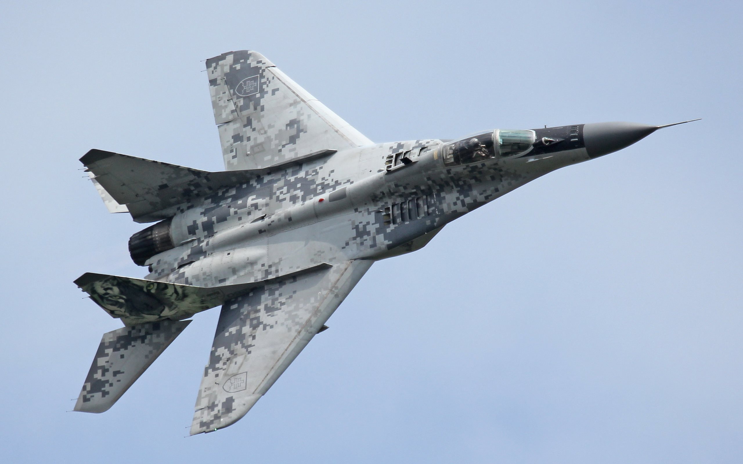 Mig 29 Two Seater - HD Wallpaper 