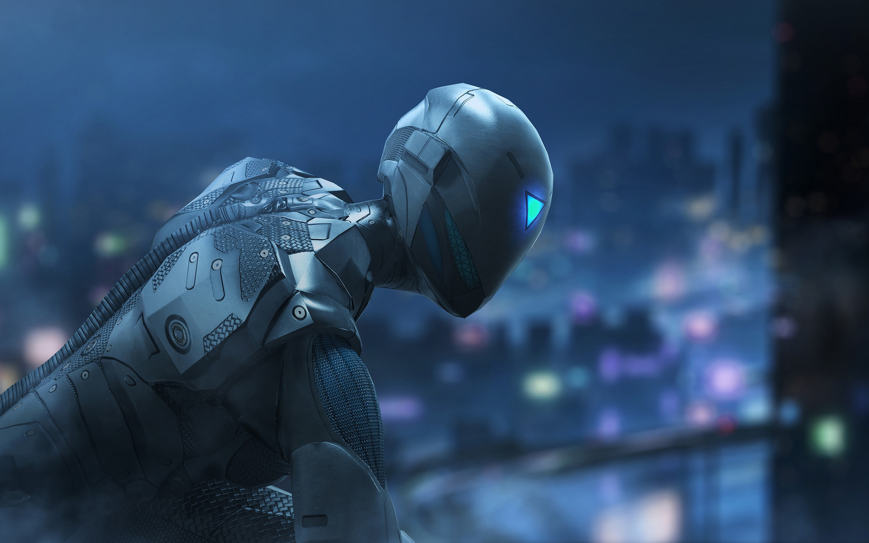 Saija Raw Data Ninja Assassin 4k 
 Data Src Cool Ninja - Sci Fi Robot Profile - HD Wallpaper 