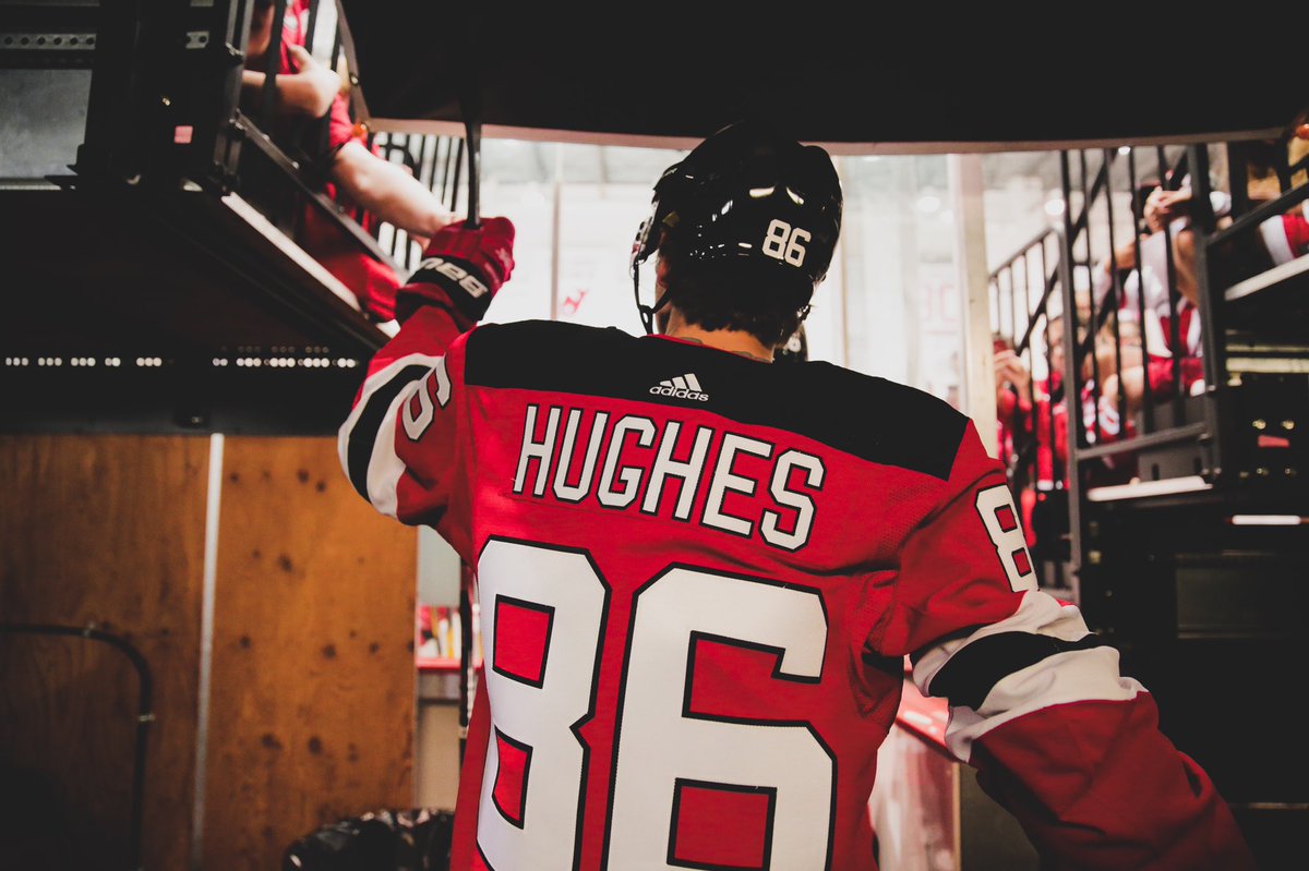 New Jersey Devils Jack Huges - HD Wallpaper 