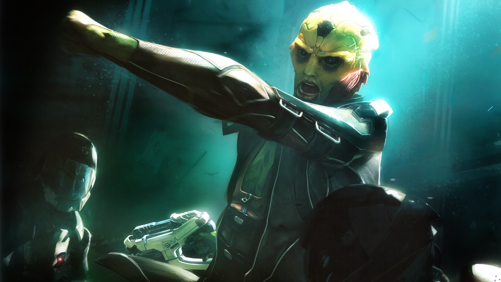 Mass Effect Thane - HD Wallpaper 