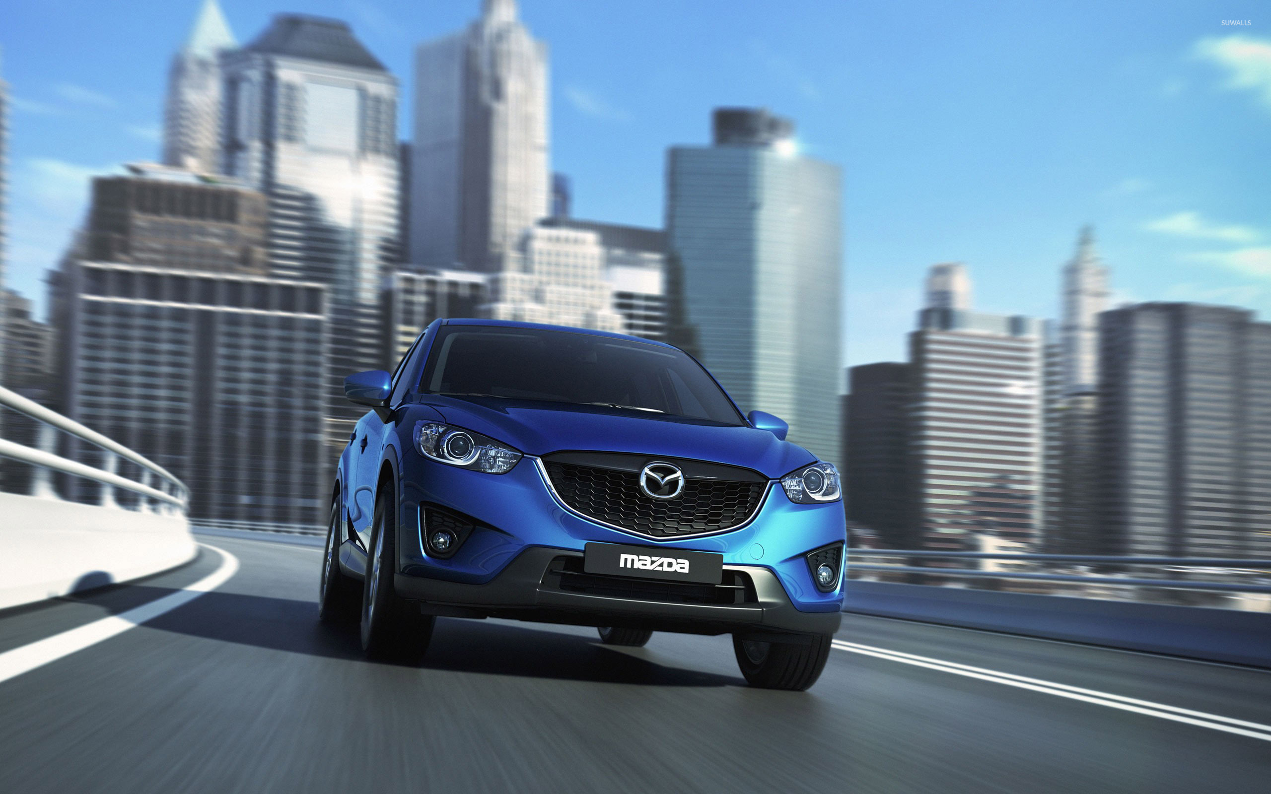 Автомобиль В Городе Обои - HD Wallpaper 