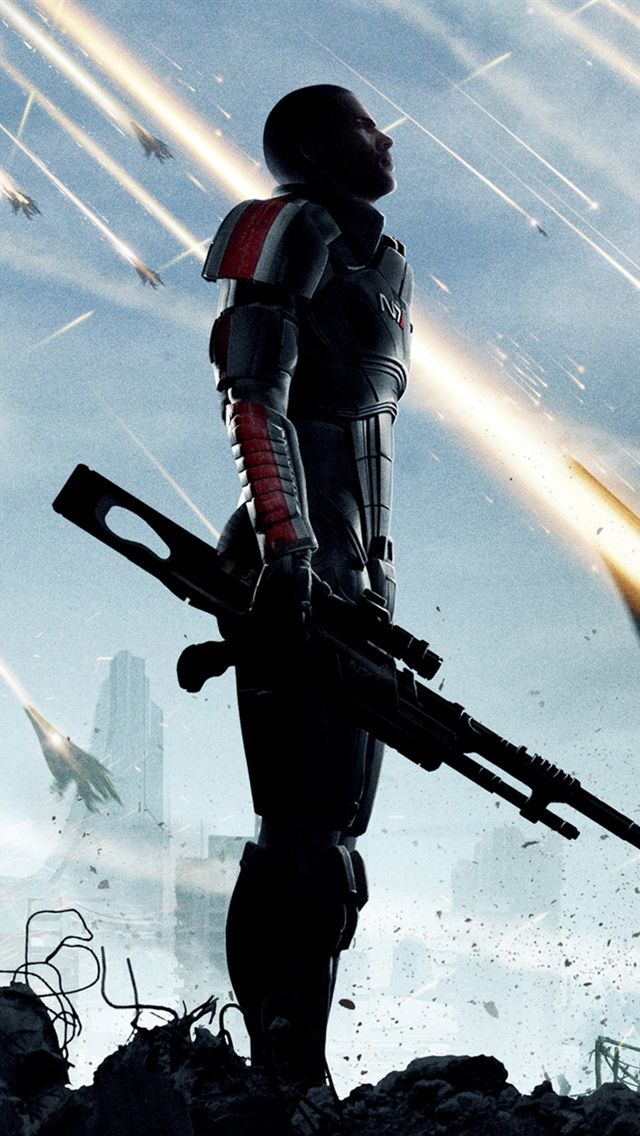 Mass Effect 3 Iphone - HD Wallpaper 