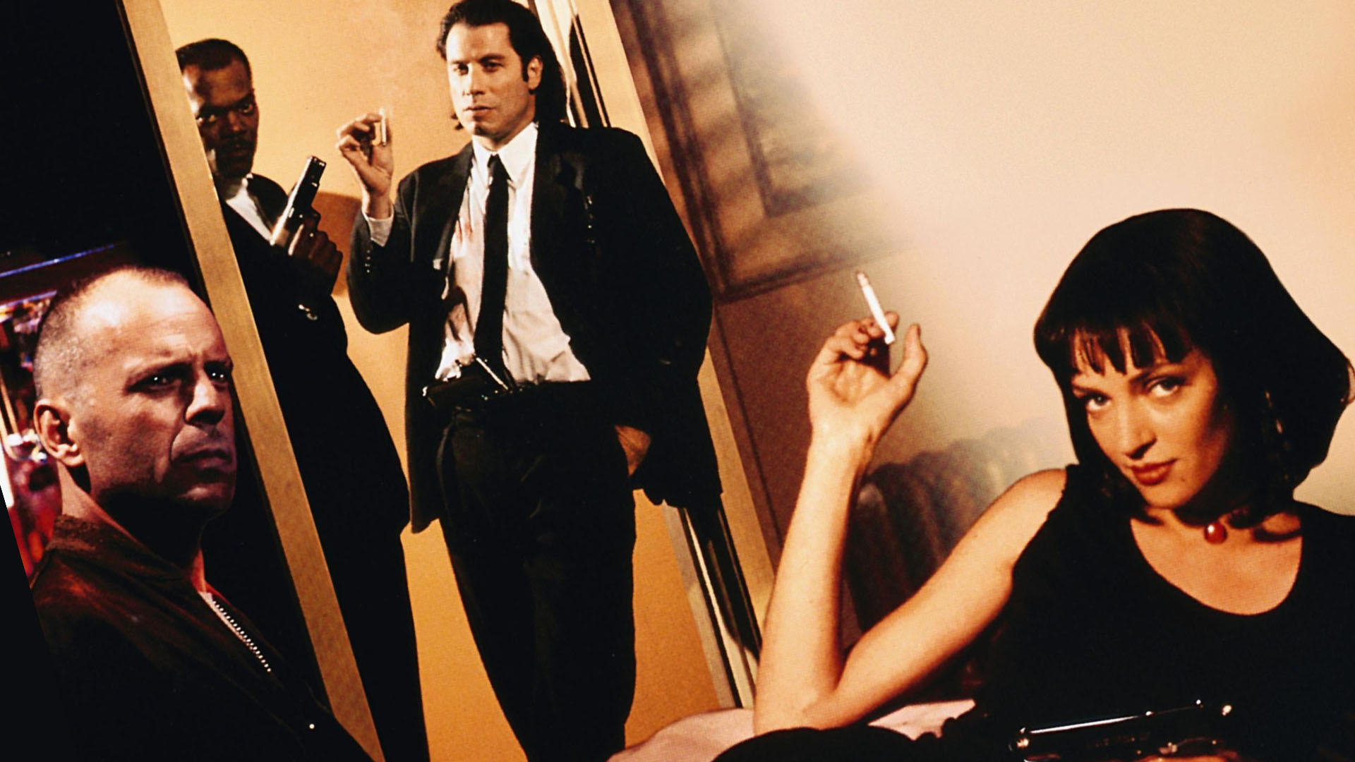 John Travolta Uma Thurman Film - HD Wallpaper 