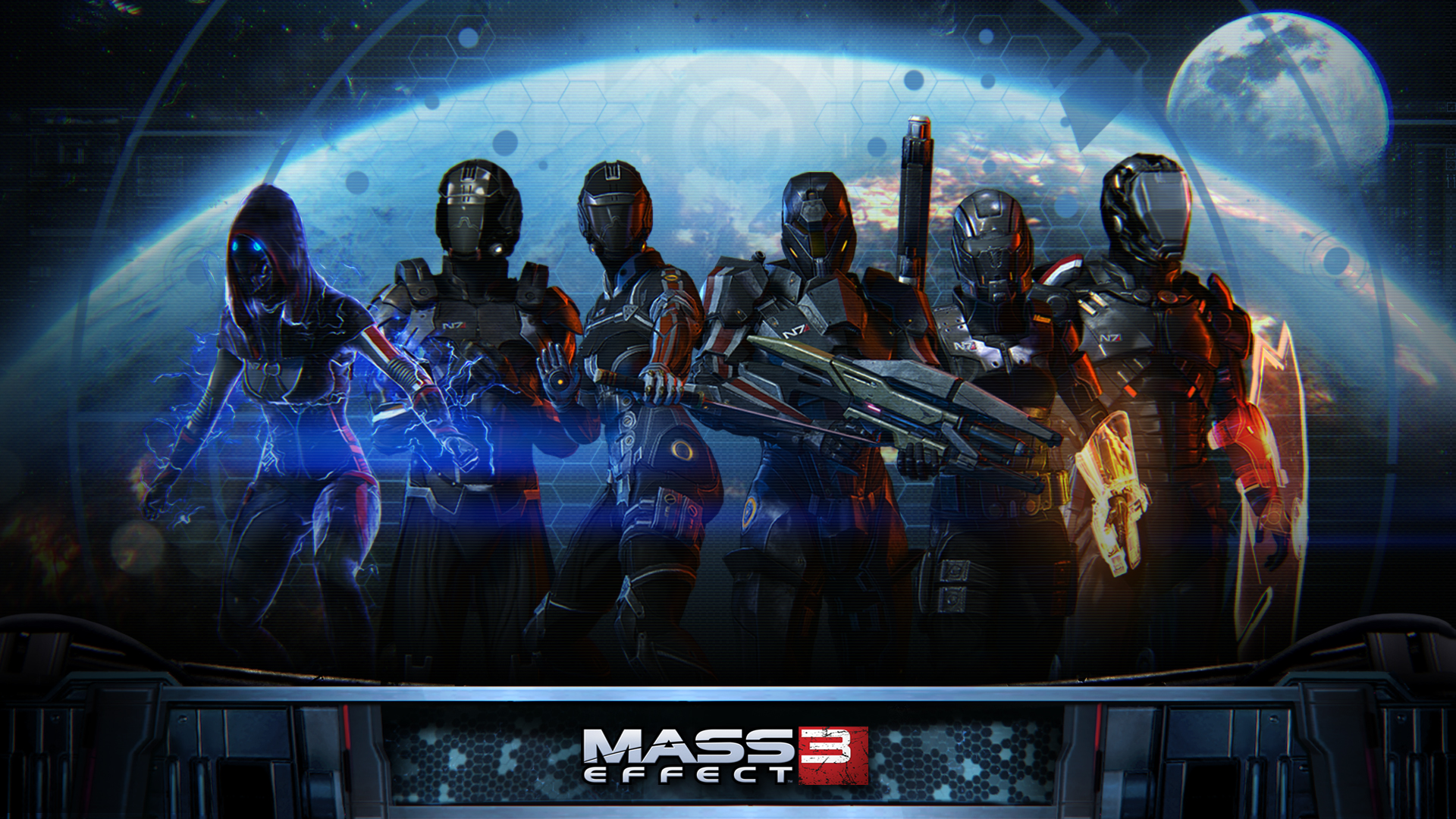 Mass Effect 3 Background - HD Wallpaper 