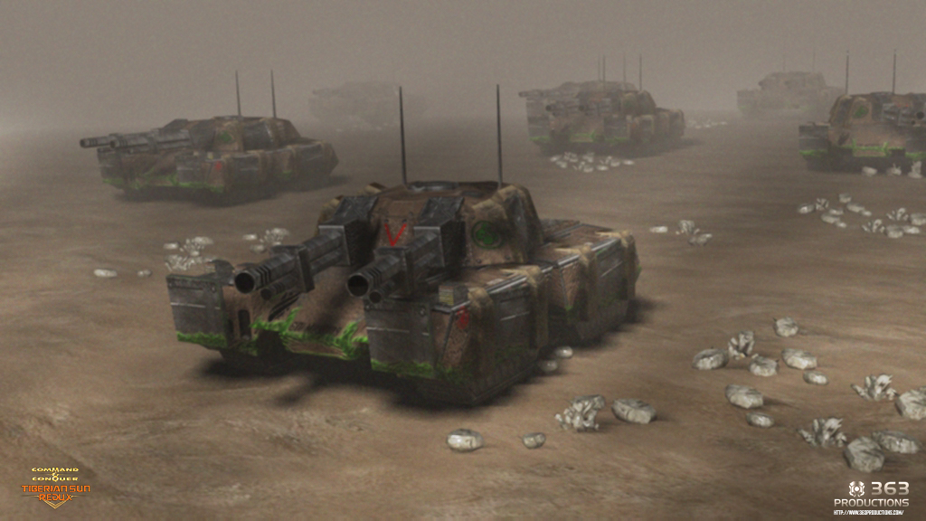 Forgotten Mammoth Tank Wallpaper - Tiberian Sun Mammoth Tank - HD Wallpaper 