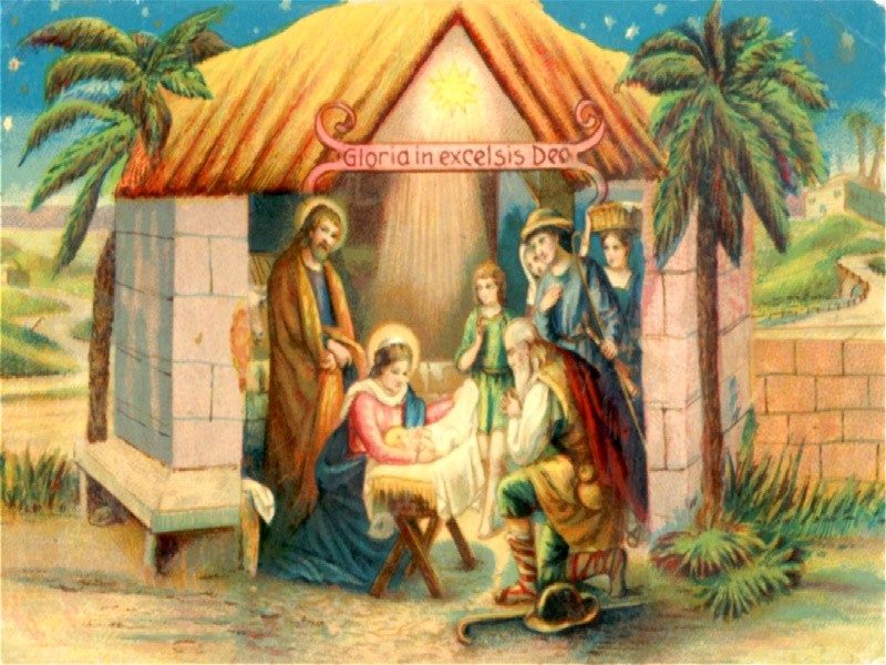 High Resolution Christmas Nativity - HD Wallpaper 