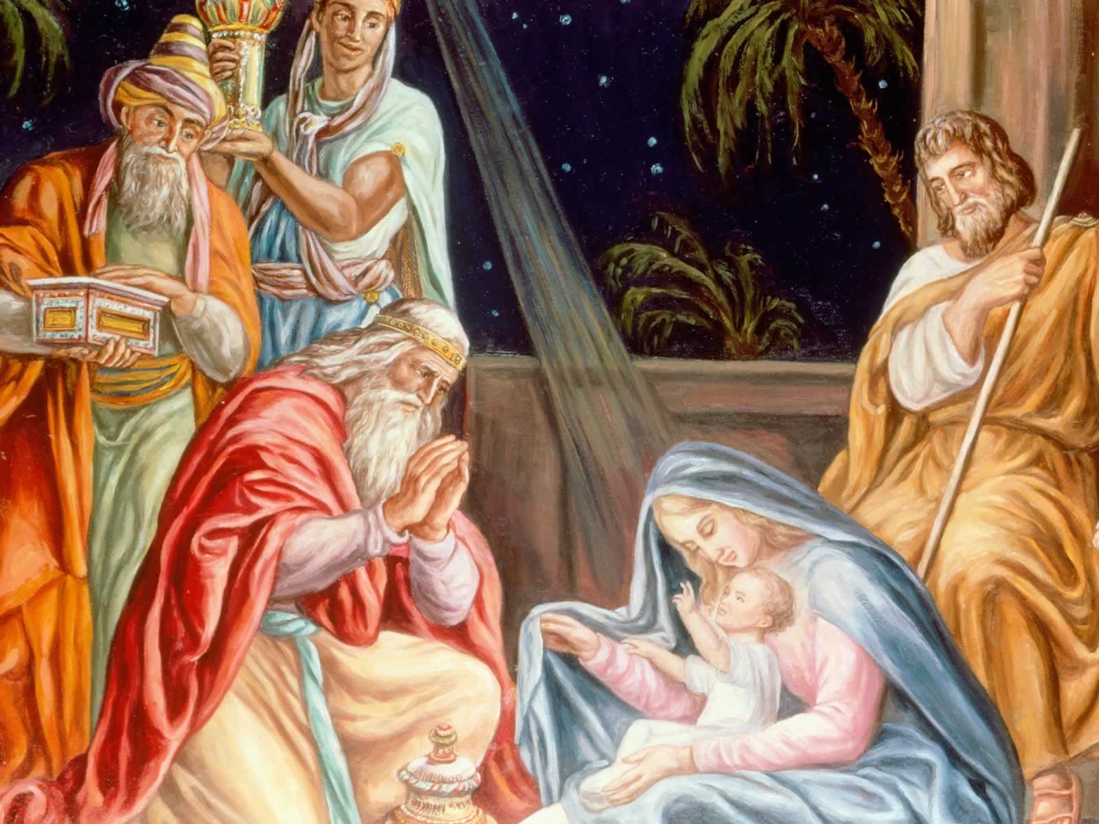 Adoration Of The Wise Men - 5 Honor Your Father And Your Mother - HD Wallpaper 