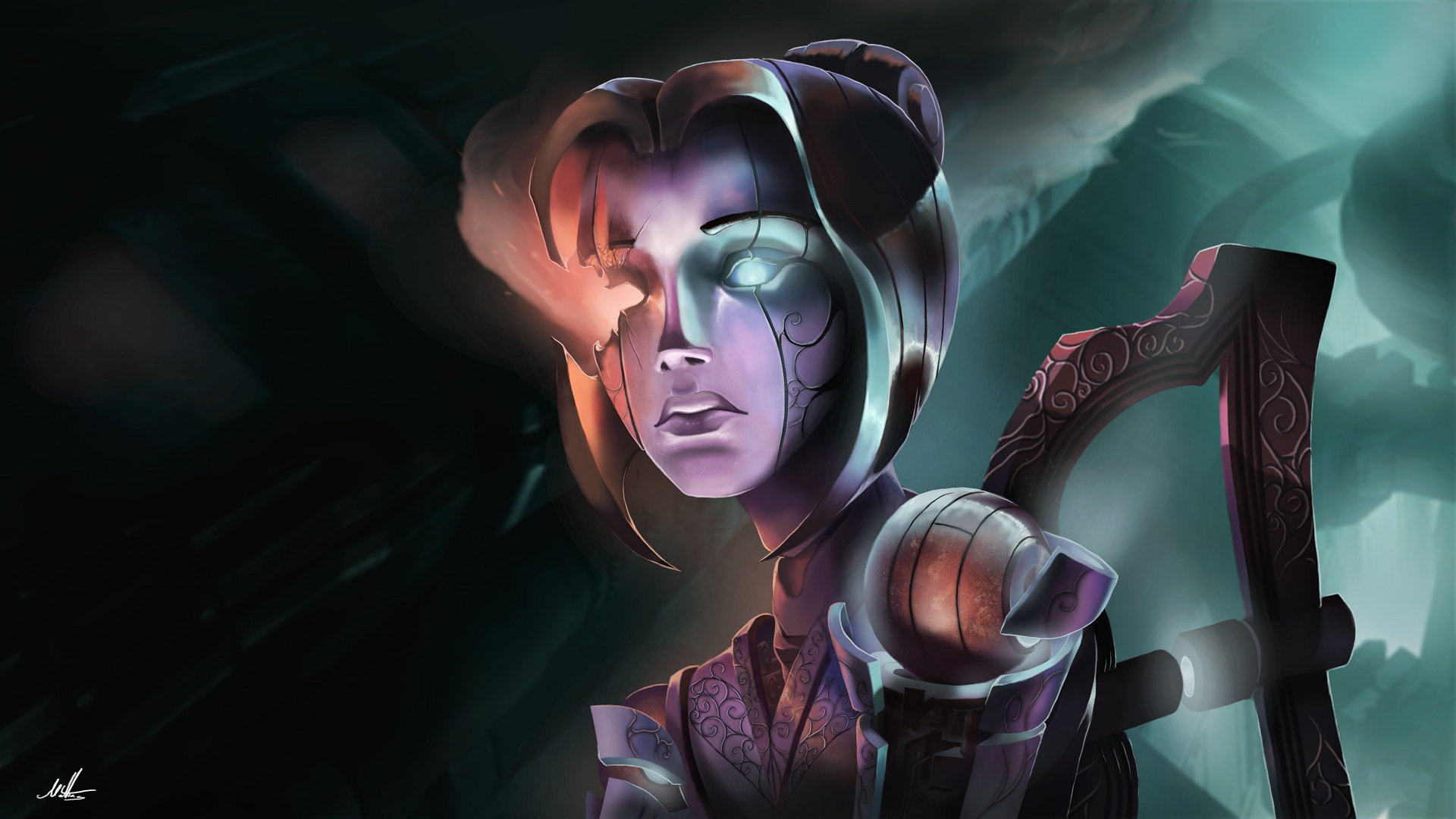 League Of Legends Team Art Orianna - HD Wallpaper 