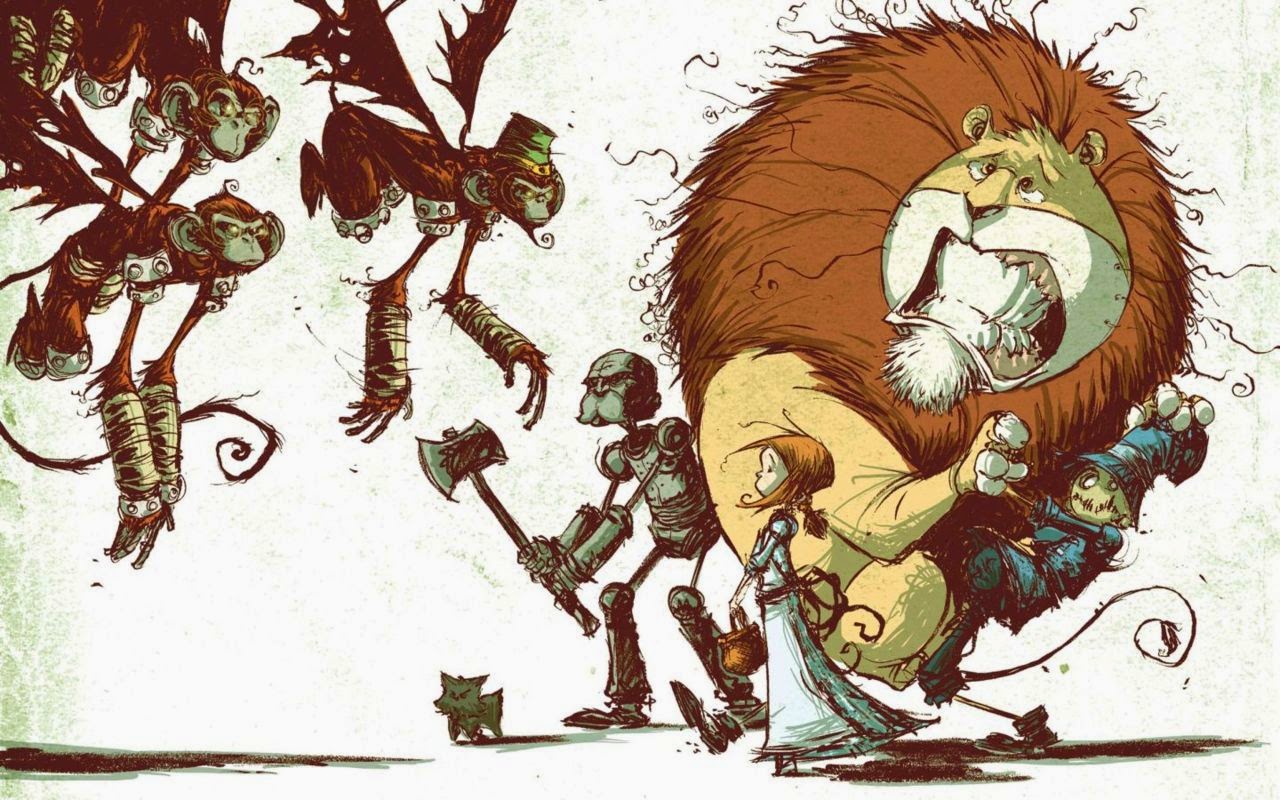 Wonderful Wizard Of Oz Skottie Young - HD Wallpaper 
