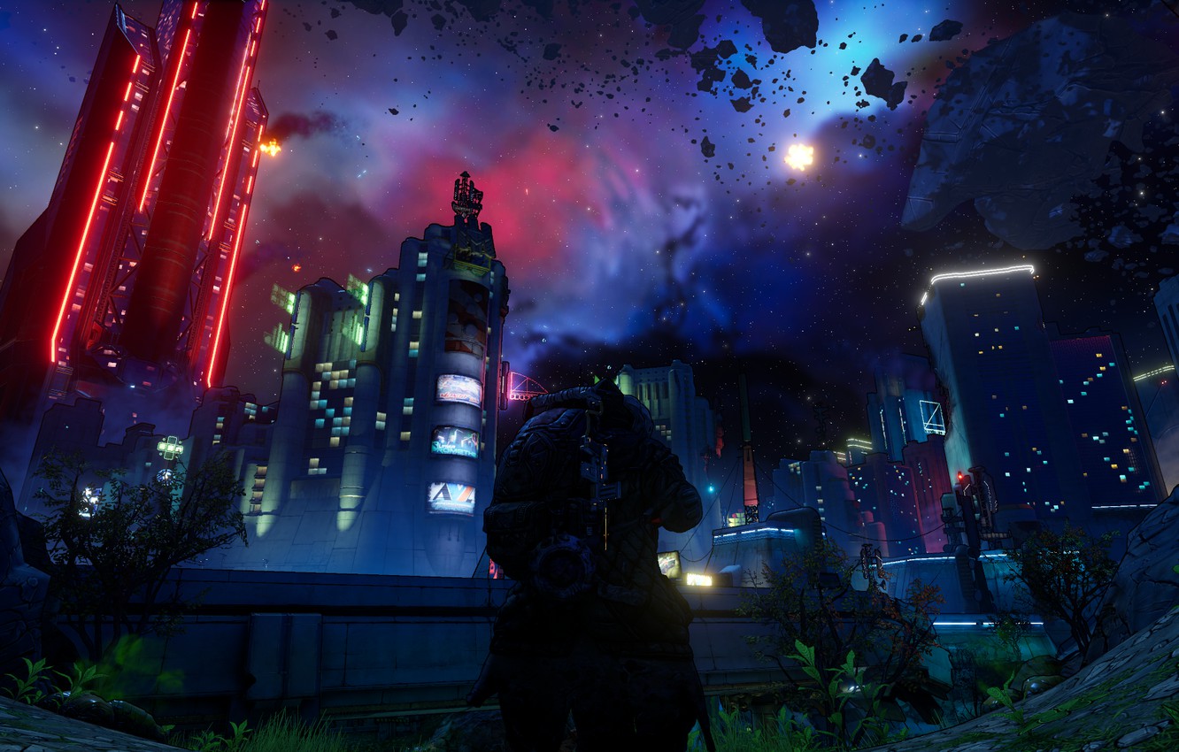 Photo Wallpaper Guns, Borderlands 3, Mayhem Is Coming, - Borderlands 3 - HD Wallpaper 