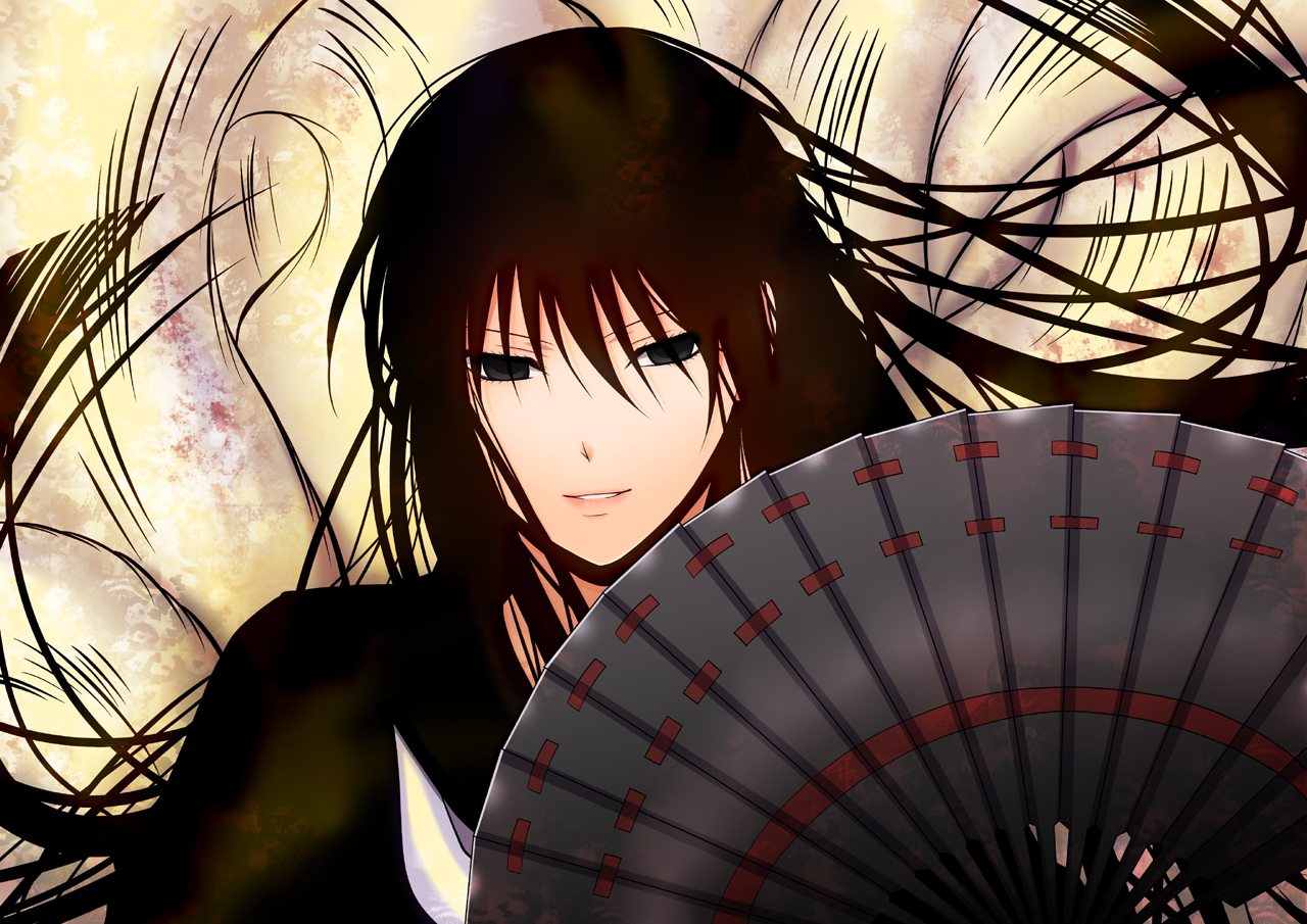 Close Foxgirl Hagoromo Kitsune Multiple Tails Nurarihyon - Nurarihyon No Mago Hagoromo Gitsune - HD Wallpaper 