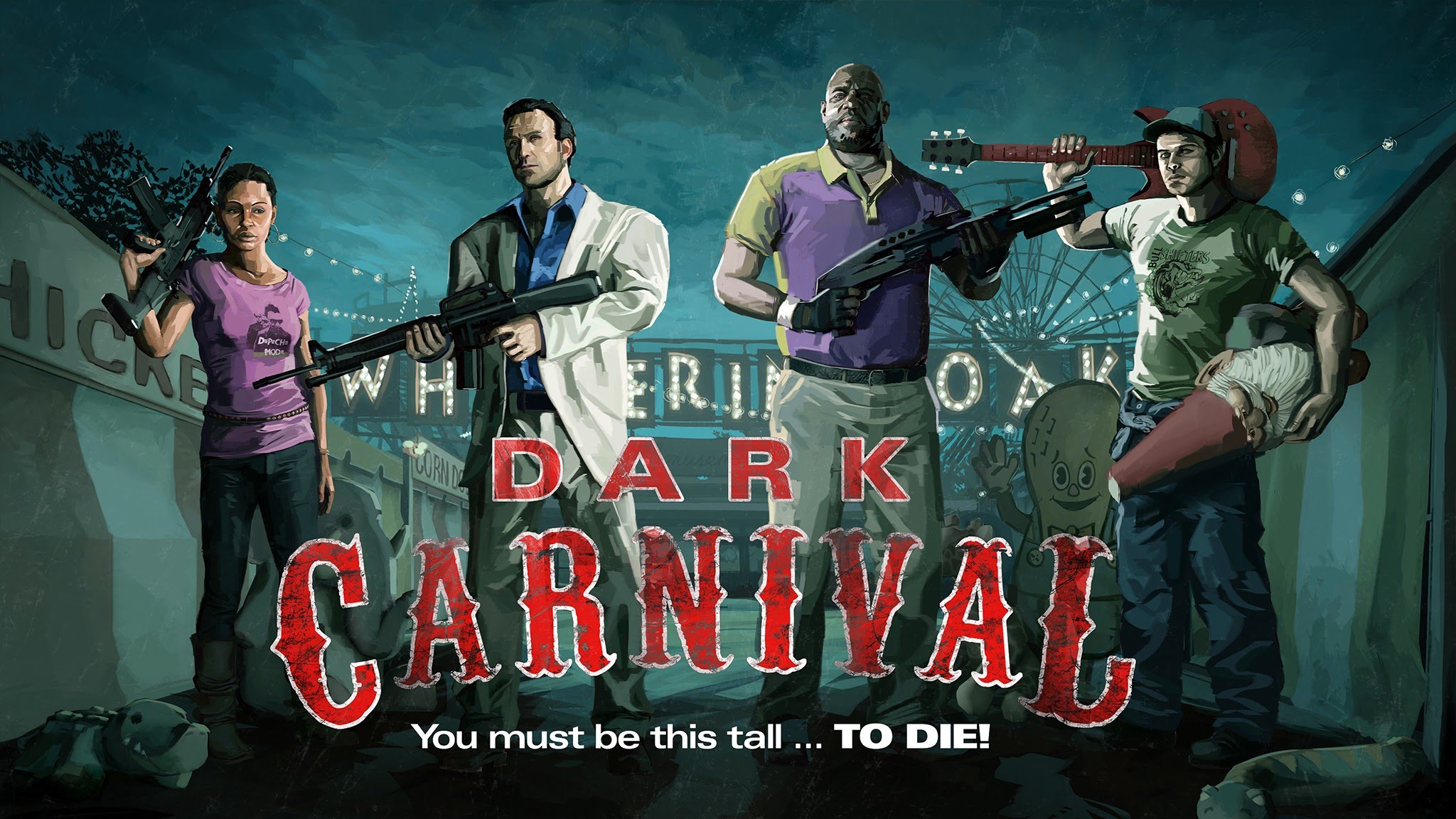 I Hate This Goddamn Gnome - Left 4 Dead 2 Dark Carnival Poster - HD Wallpaper 