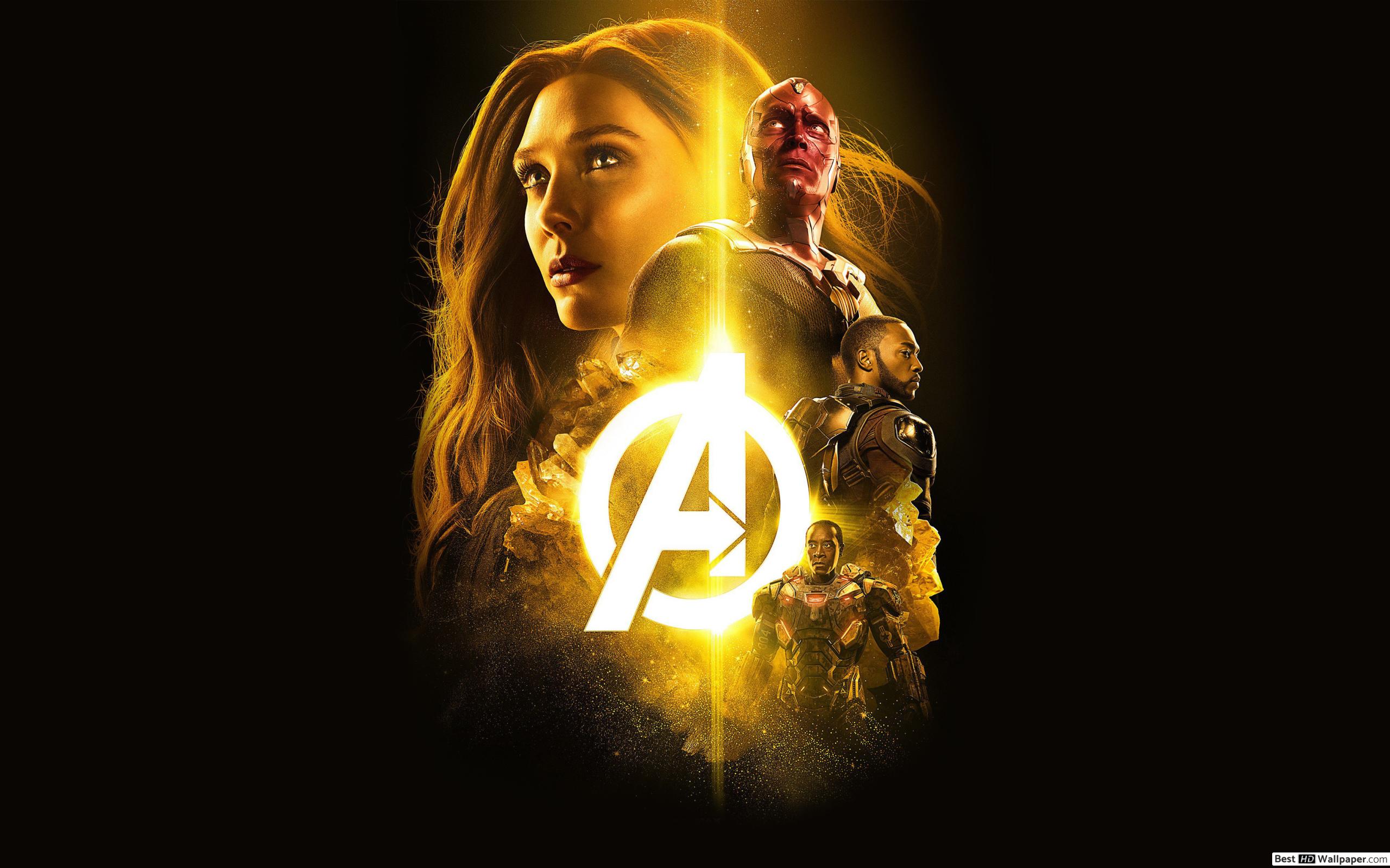 Avengers Infinity War Yellow Stone - HD Wallpaper 